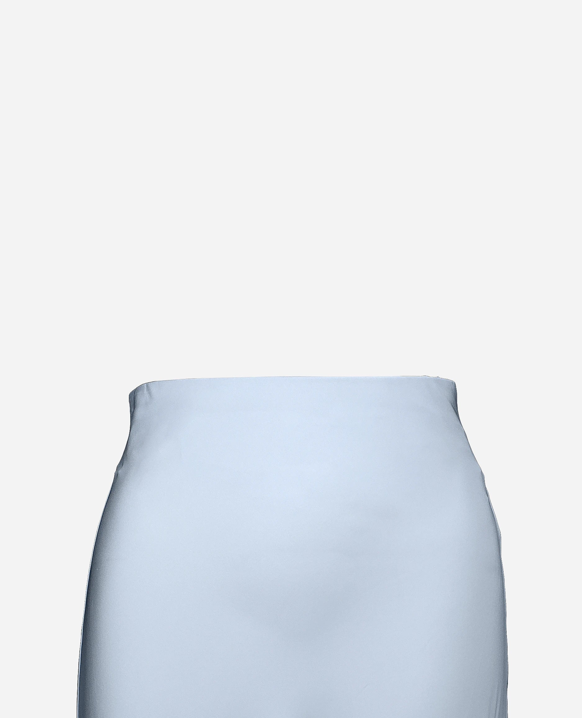 252-84005-11_40 - Allude - 7% Elastan 93% Seide A-Form Active Blau Damen Rock SAPG::252-84005 Seide Spring/Summer 2025