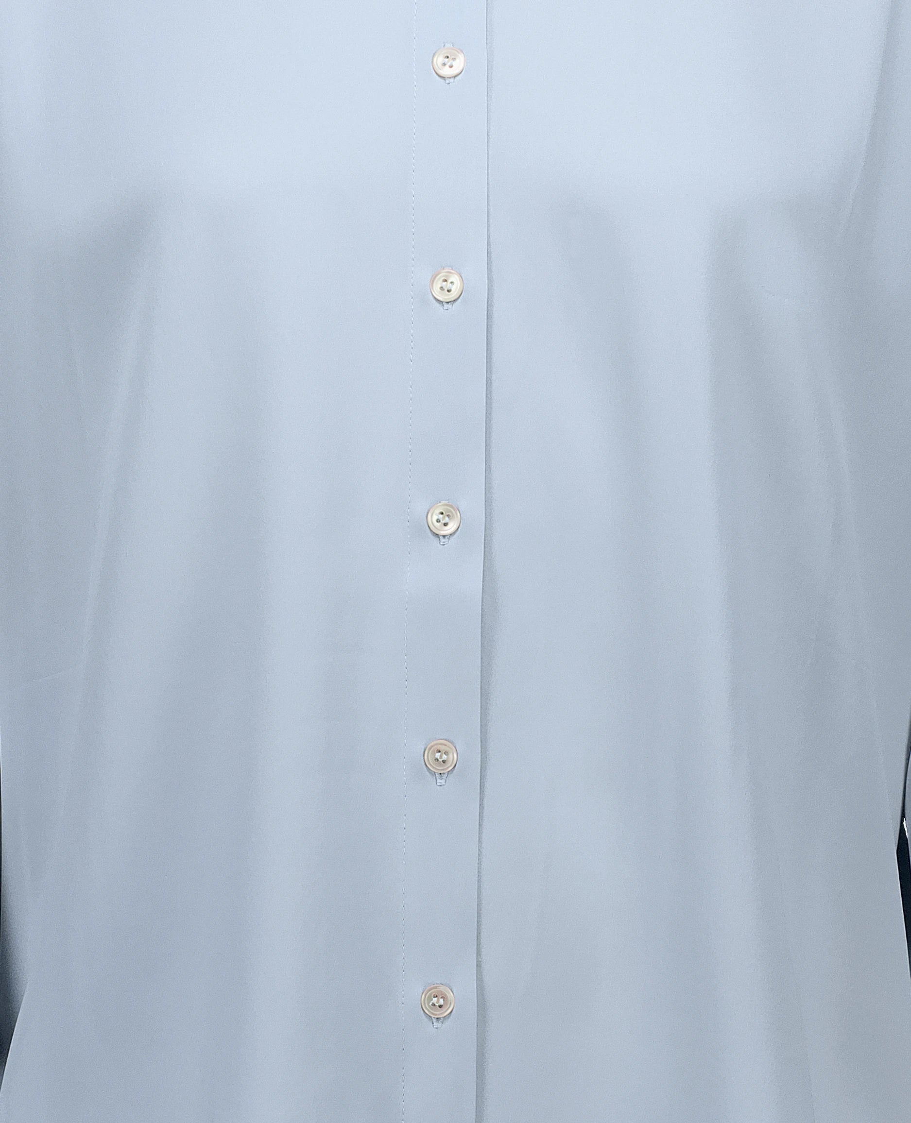 252-84011-11_41 - Allude - 7% Elastan 93% Seide Active Blau Bluse Damen Langarm Lockerer Schnitt SAPG::252-84011 Seide Spring/Summer 2025