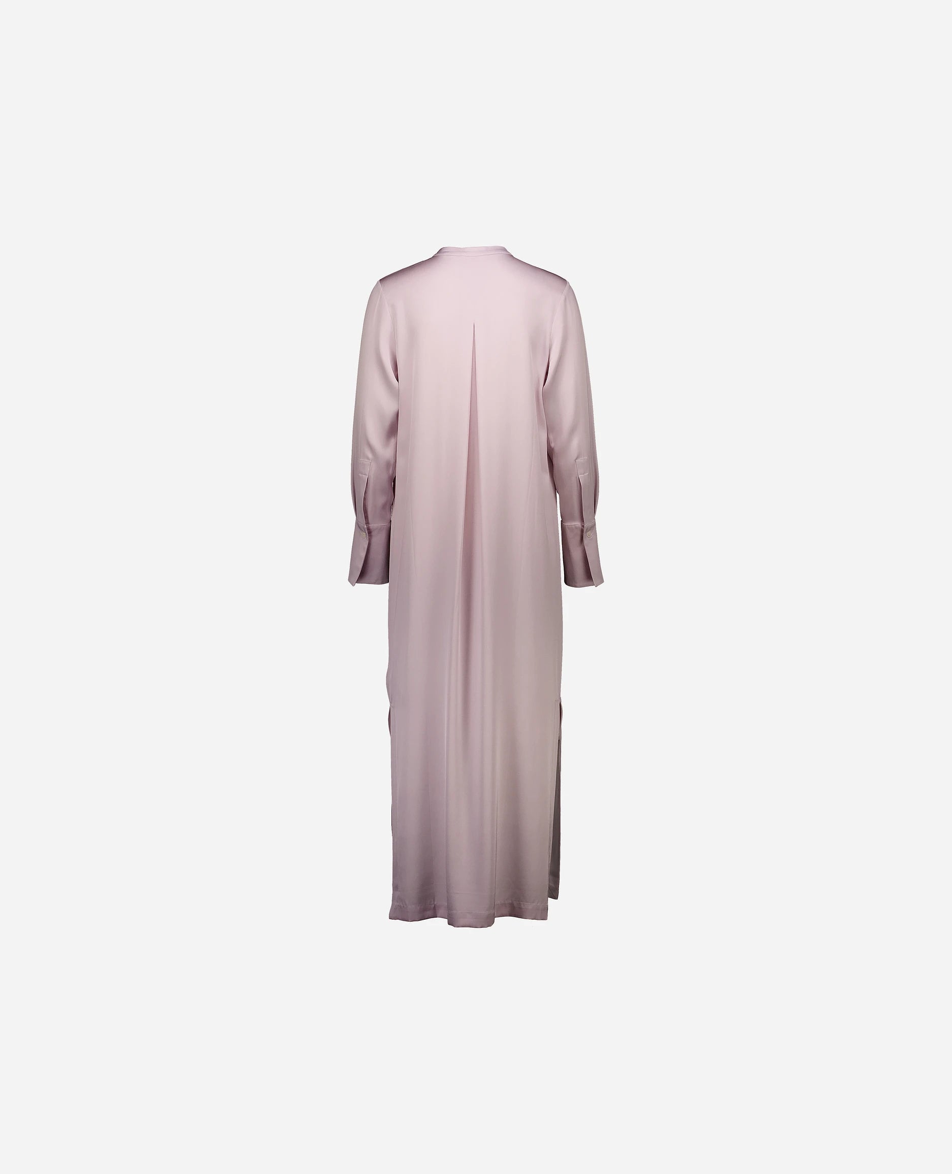252-84013-60_42 - Allude - 7% Elastan 93% Seide Active Damen Kleid Langarm Lockerer Schnitt Rose SAPG::252-84013 Seide Spring/Summer 2025