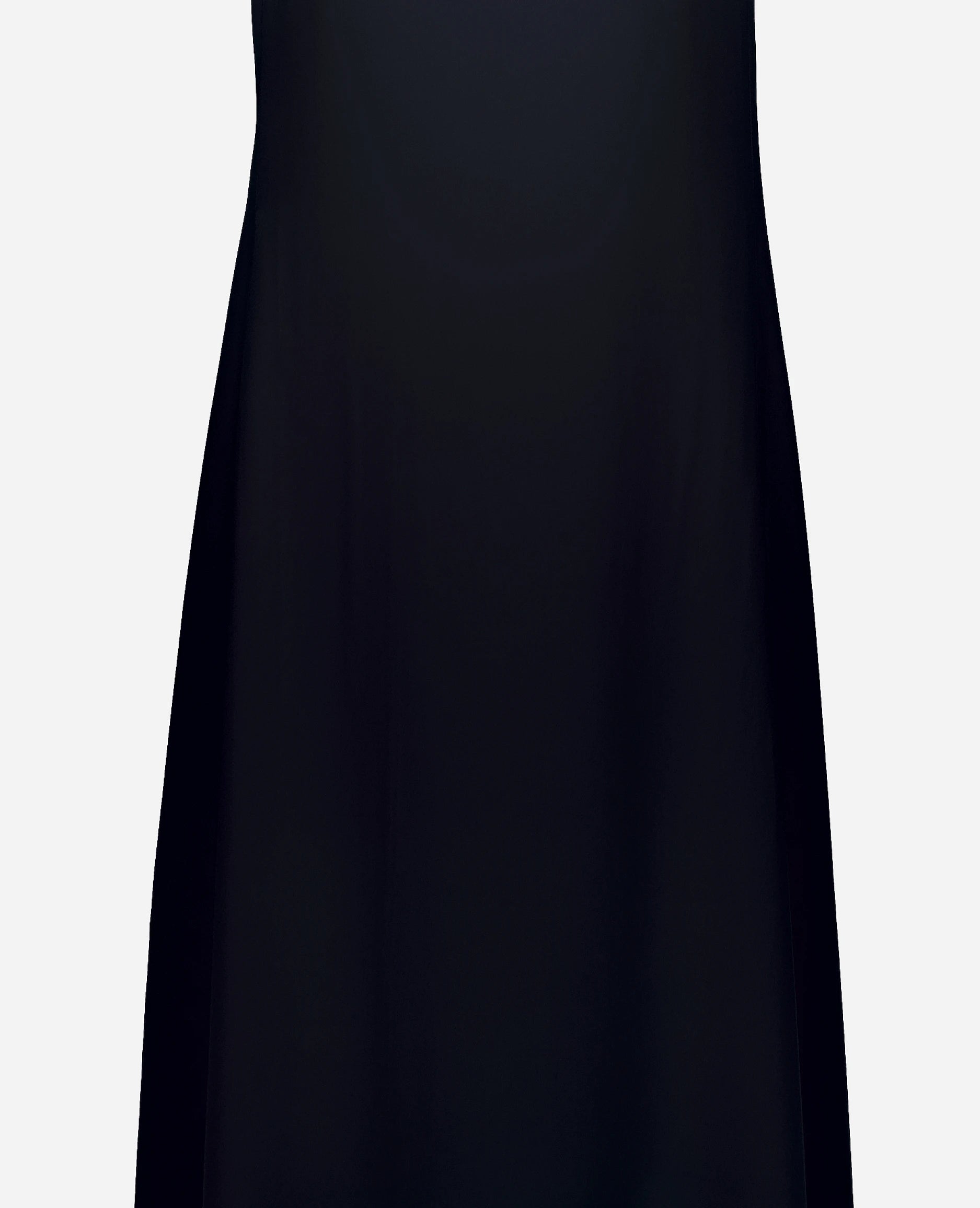 252-84014-14_41 - Allude - 7% Elastan 93% Seide A-Form Active Damen Kleid Navy Rundhals SAPG::252-84014 Seide Spring/Summer 2025