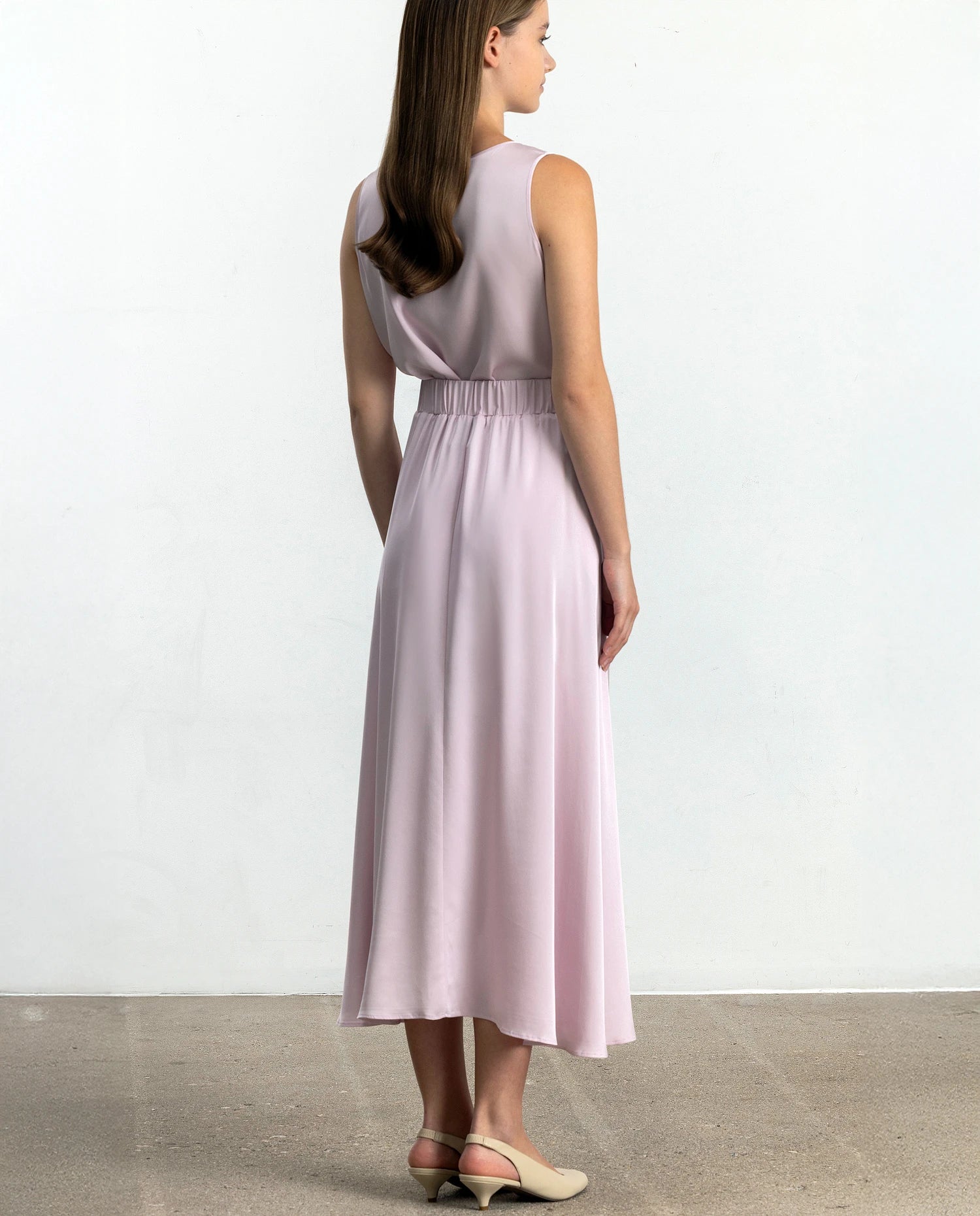 252-84015-60_21 - Allude - 7% Elastan 93% Seide A-Form Active Damen Rock Rose SAPG::252-84015 Seide Spring/Summer 2025