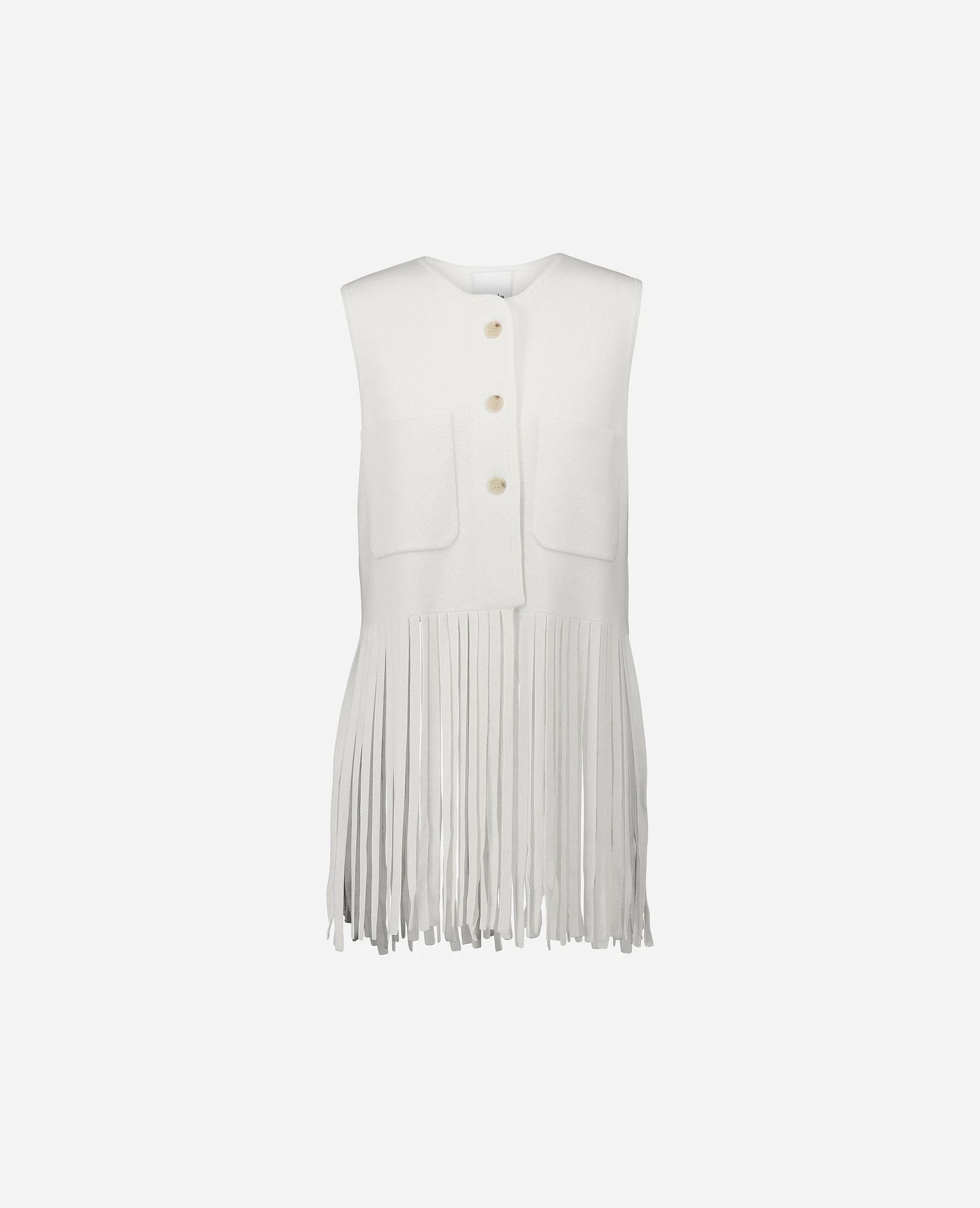 253-20001-40_1 - Allude - 0 Active Cashmere Damen High Summer 2025 Milano Strick mittelschwerer Strick SAPG::253-20001 Weiß Weste