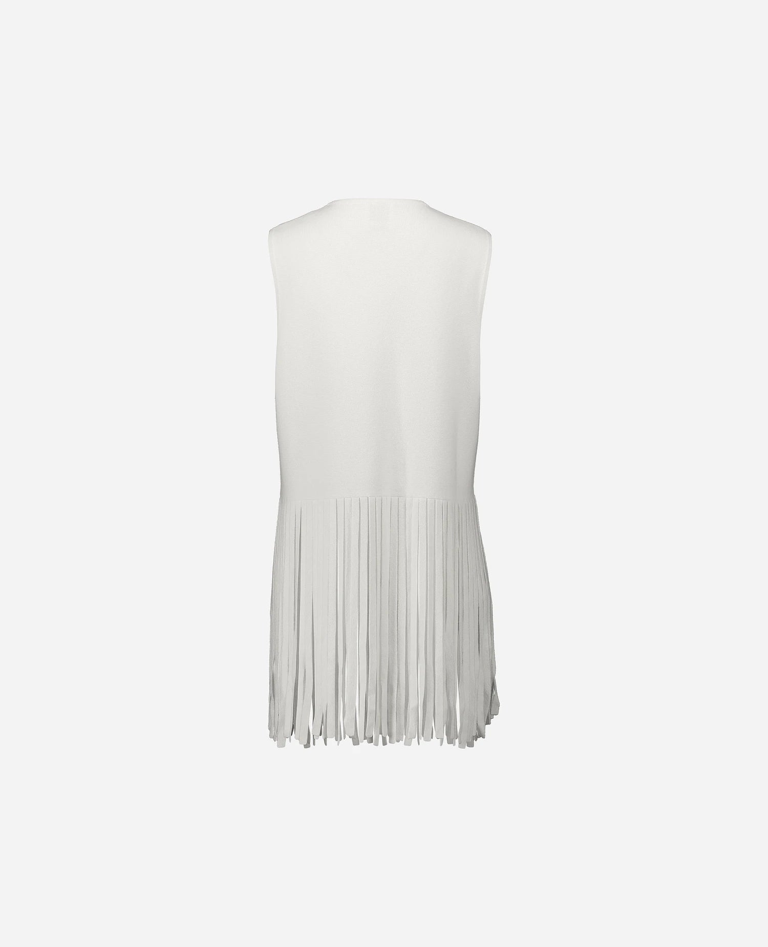 253-20001-40_2 - Allude - 0 Active Cashmere Damen High Summer 2025 Milano Strick mittelschwerer Strick SAPG::253-20001 Weiß Weste