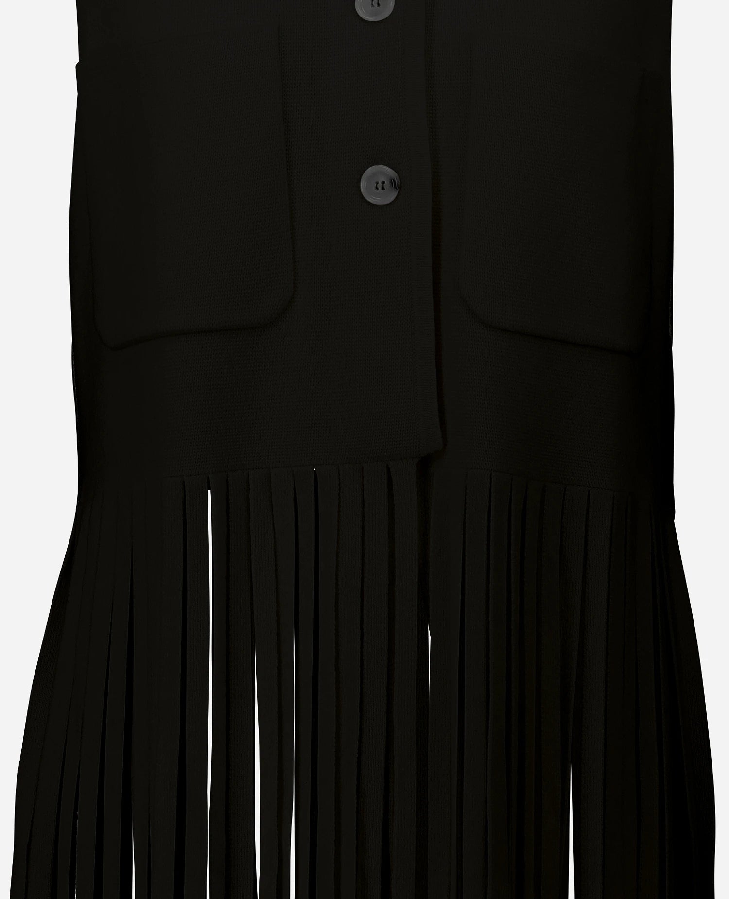 253-20001-90_4 - Allude - 0 Active Cashmere Damen High Summer 2025 Milano Strick mittelschwerer Strick SAPG::253-20001 Schwarz Weste