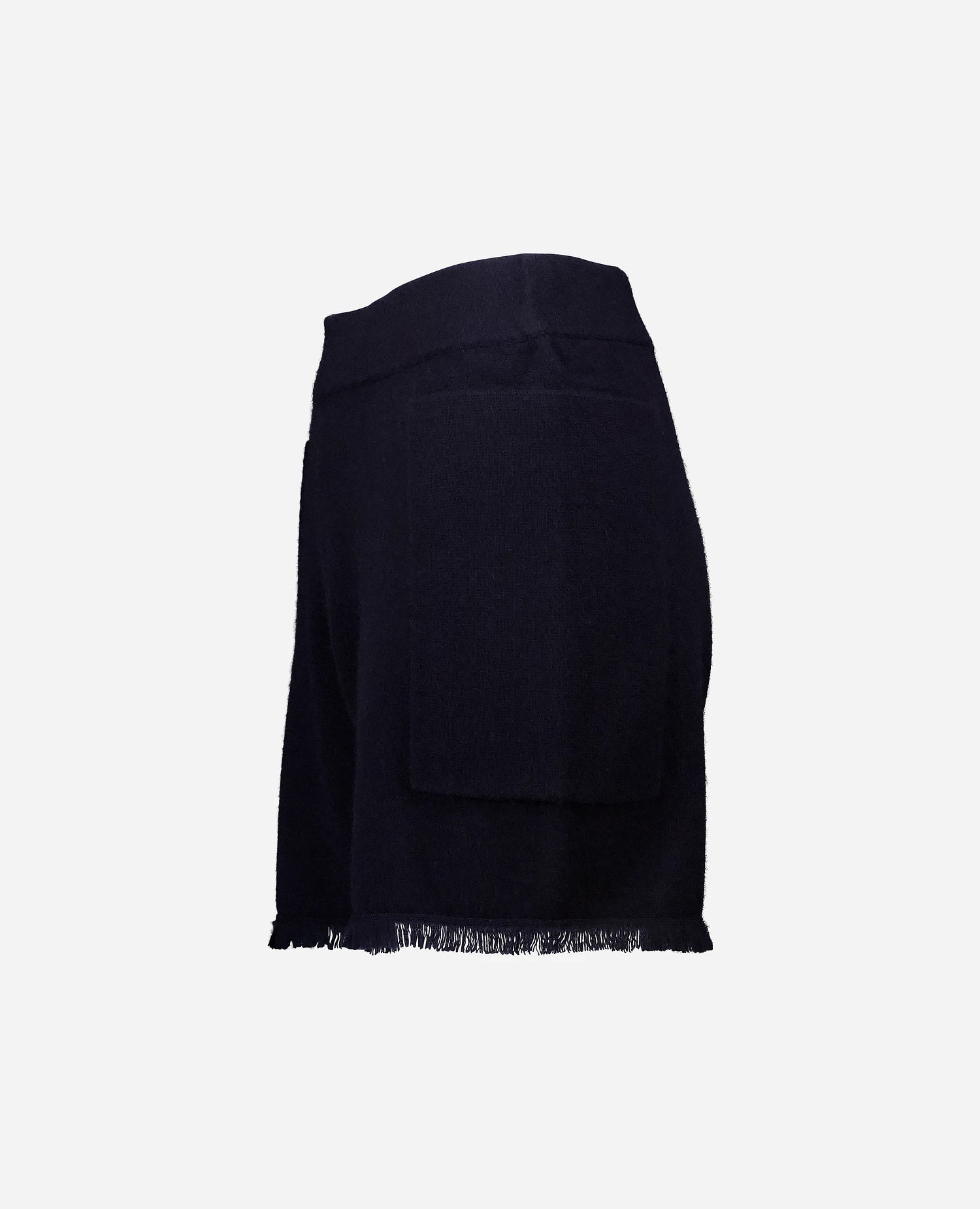 253-20042-14_3 - Allude - 0 Active Cashmere Damen Feinstrick Flachstrick High Summer 2025 kurze Hose Navy SAPG::253-20042