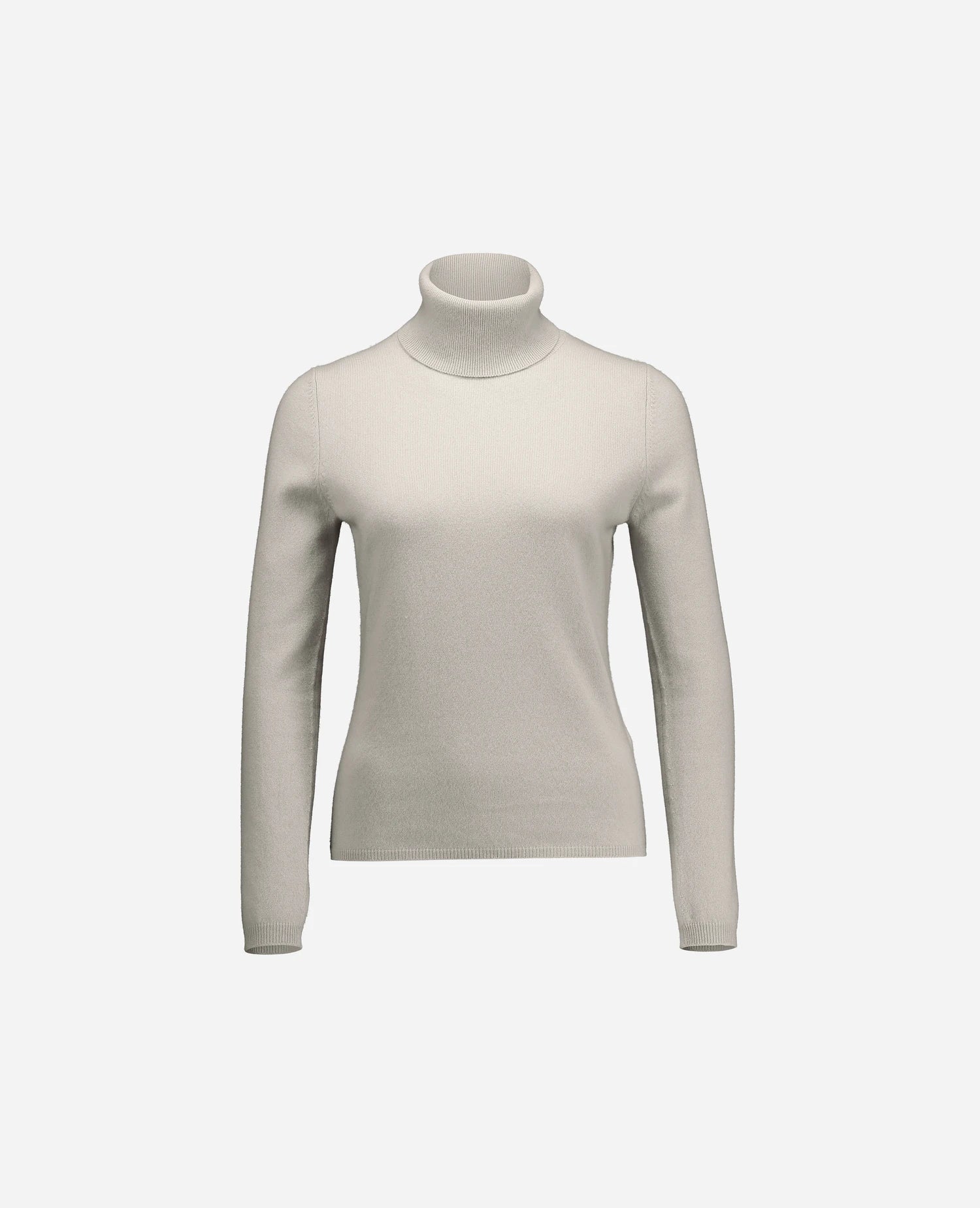 255-11106-80_3 - Allude - 100% Cashmere Active Damen Fall/Winter 2025/2026 Feinstrick Flachstrick Grau NEW Pullover Rollkragen SAPG::255-11106 Taillierter Schnitt