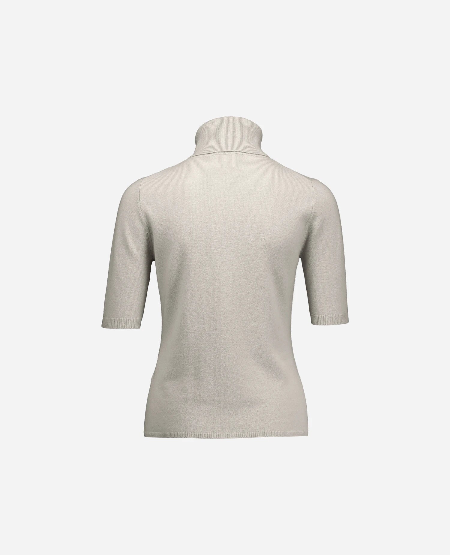255-11108-80_4 - Allude - 100% Cashmere Active Damen Fall/Winter 2025/2026 Feinstrick Flachstrick Grau NEW Pullover Rollkragen SAPG::255-11108 Taillierter Schnitt