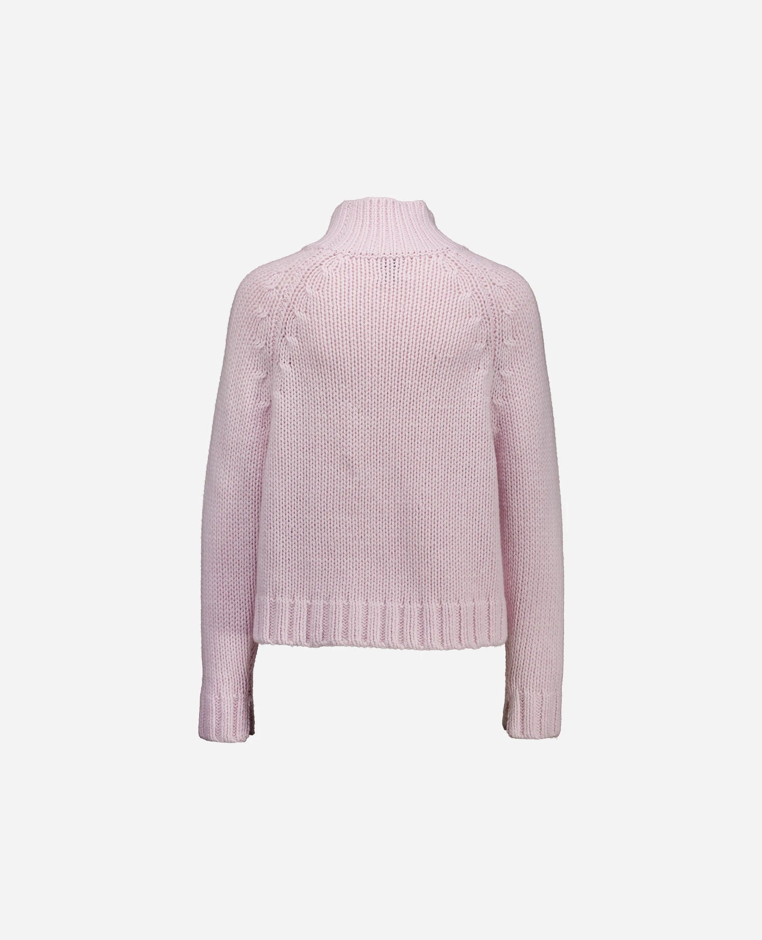 255-11162-60_4 - Allude - 100% Cashmere Active Damen Fall/Winter 2025/2026 Flachstrick Gerade Passform Grobstrick NEW Pullover Rose SAPG::255-11162 Stehkragen