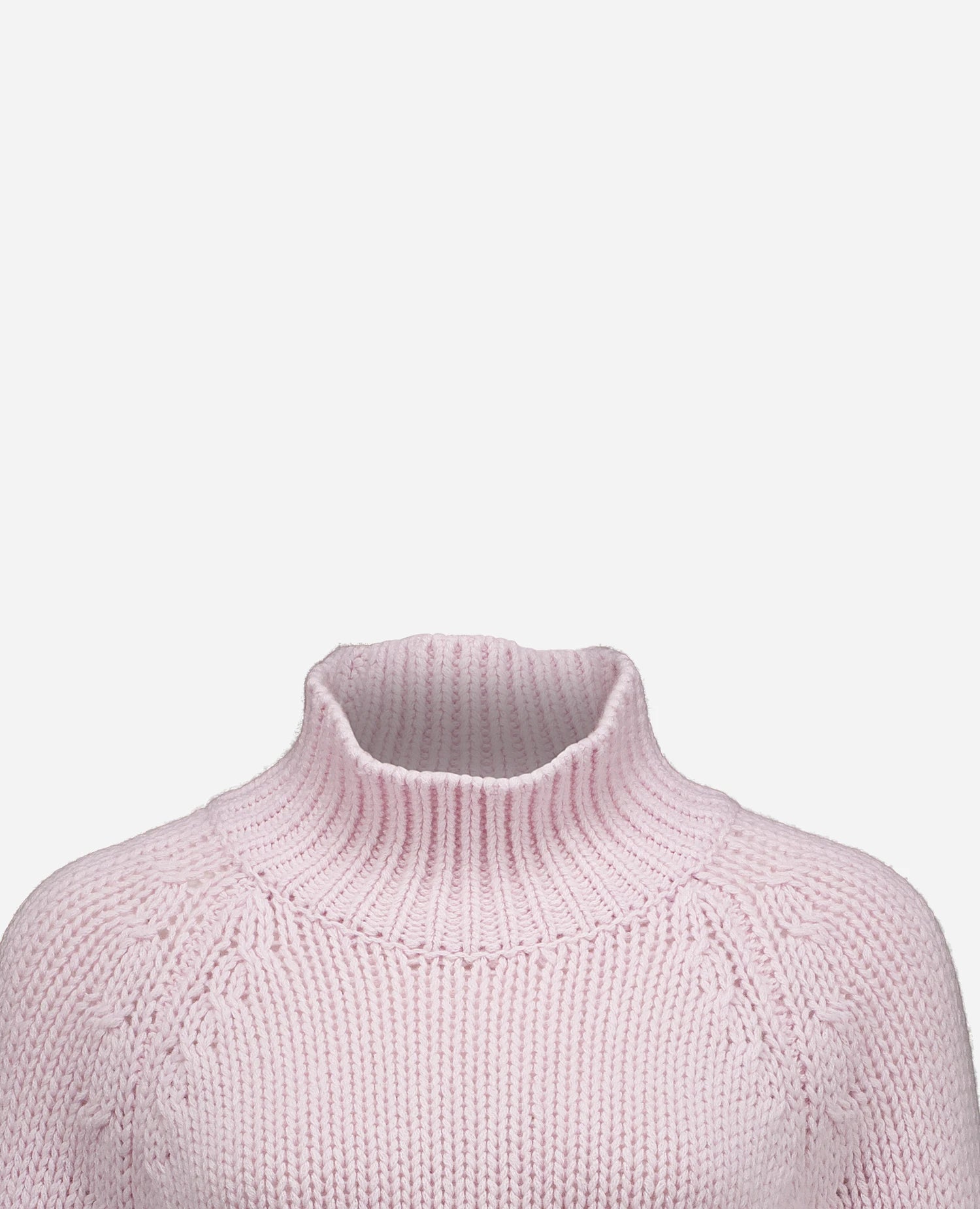 255-11162-60_40 - Allude - 100% Cashmere Active Damen Fall/Winter 2025/2026 Flachstrick Gerade Passform Grobstrick NEW Pullover Rose SAPG::255-11162 Stehkragen