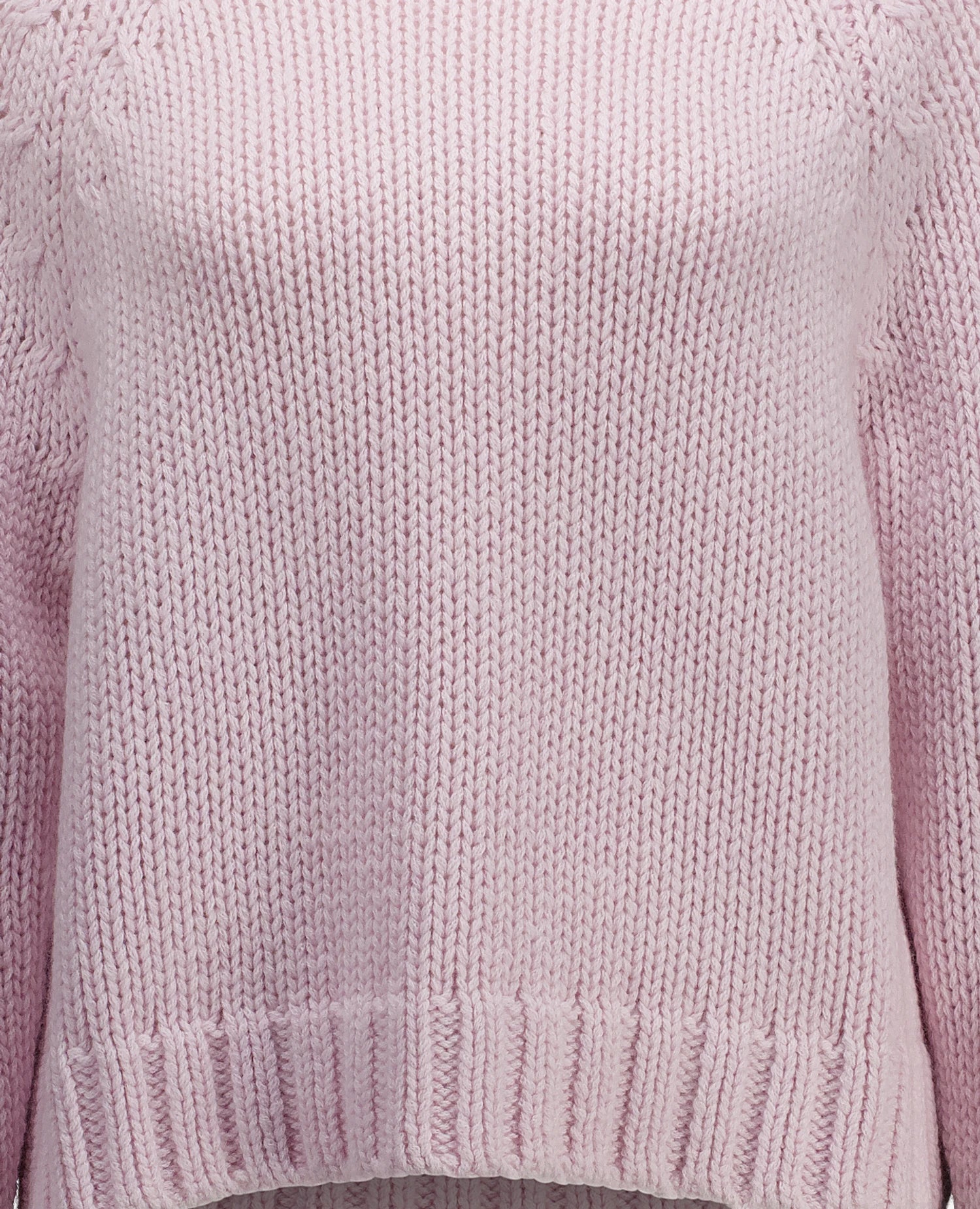 255-11162-60_41 - Allude - 100% Cashmere Active Damen Fall/Winter 2025/2026 Flachstrick Gerade Passform Grobstrick NEW Pullover Rose SAPG::255-11162 Stehkragen