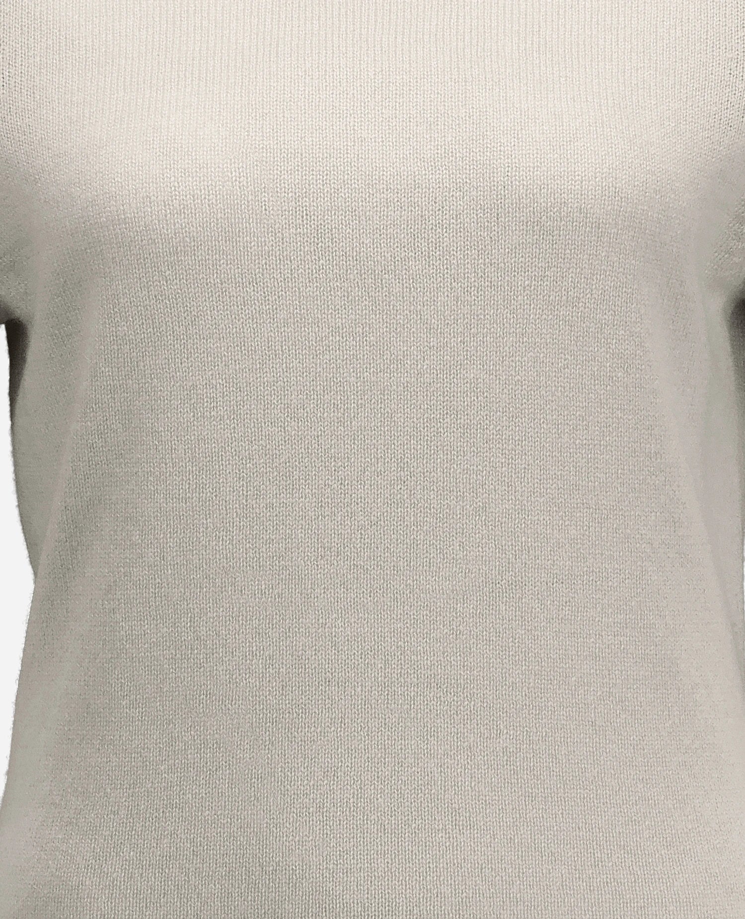 255-11171-80_41 - Allude - 100% Cashmere Active Damen Fall/Winter 2025/2026 Feinstrick Flachstrick Grau NEW Pullover Rundhals SAPG::255-11171 Taillierter Schnitt