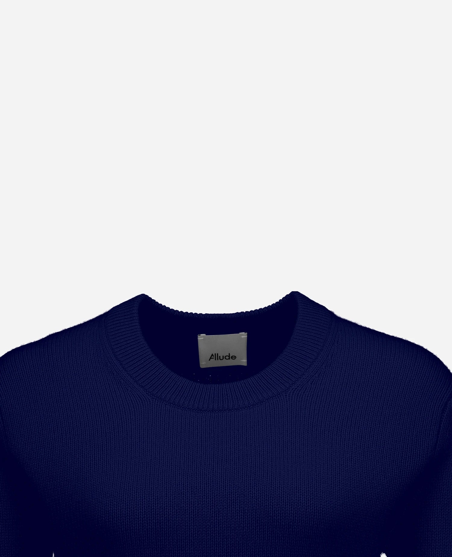 255-11204-12_40 - Allude - 100% Cashmere Active Blau Damen Fall/Winter 2025/2026 Flachstrick Gerade Passform mittelschwerer Strick NEW Pullover Rundhals SAPG::255-11204