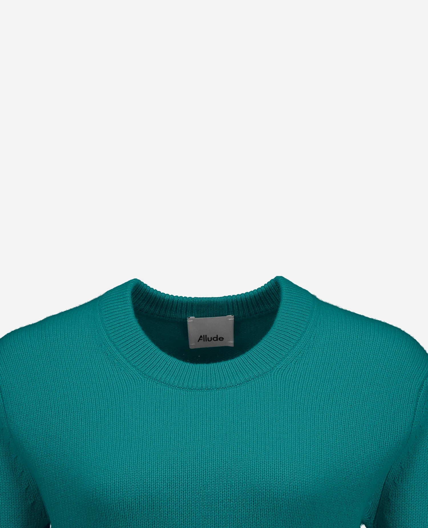 255-11204-15_40 - Allude - 100% Cashmere Active Blau Damen Fall/Winter 2025/2026 Flachstrick Gerade Passform mittelschwerer Strick NEW Pullover Rundhals SAPG::255-11204