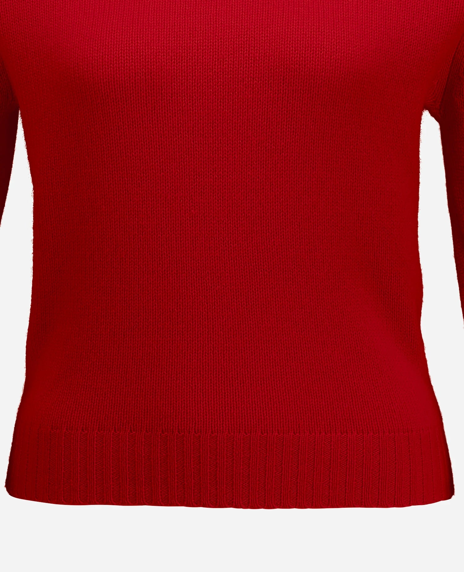 255-11204-64_41 - Allude - 100% Cashmere Active Damen Fall/Winter 2025/2026 Flachstrick Gerade Passform mittelschwerer Strick NEW Pullover Rot Rundhals SAPG::255-11204