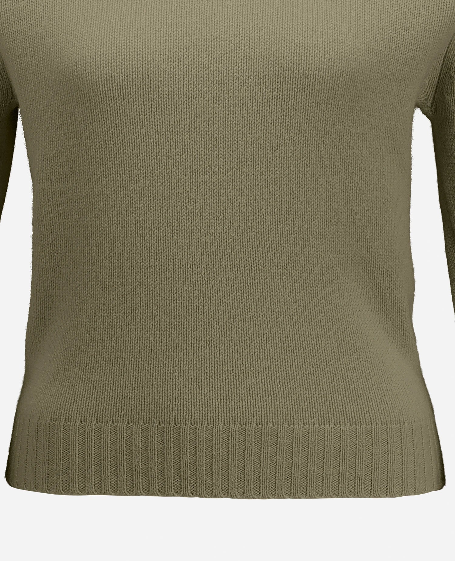 255-11204-85_41 - Allude - 100% Cashmere Active Damen Fall/Winter 2025/2026 Flachstrick Gerade Passform Grau mittelschwerer Strick NEW Pullover Rundhals SAPG::255-11204
