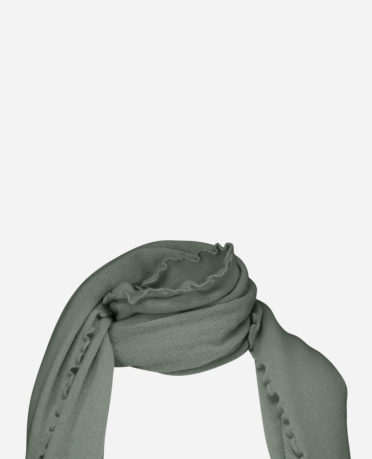 255-11221-31_40 - Allude - 0 100% Cashmere Active Damen Fall/Winter 2025/2026 Feinstrick Flachstrick Grün NEW SAPG::255-11221 Schal