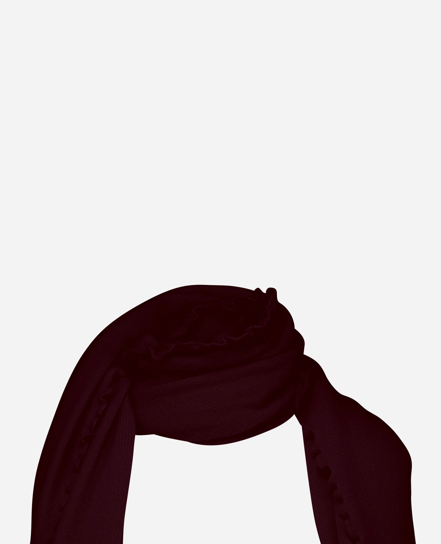 255-11221-68_40 - Allude - 0 100% Cashmere Active Damen Fall/Winter 2025/2026 Feinstrick Flachstrick NEW Rot SAPG::255-11221 Schal