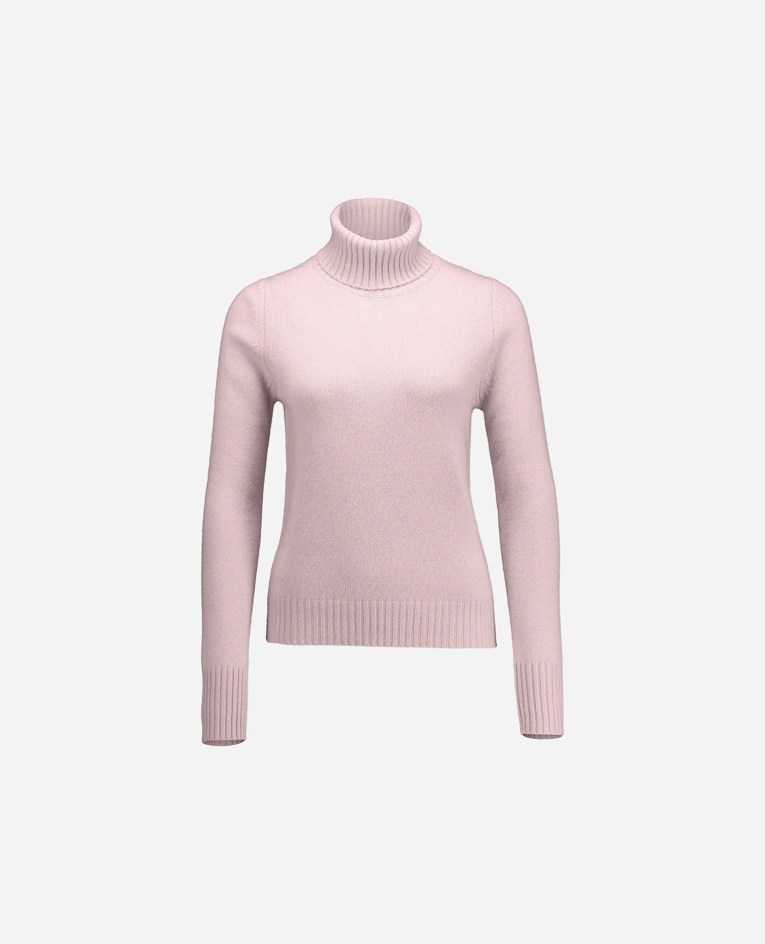 255-11232-60_3 - Allude - 100% Cashmere Active Damen Fall/Winter 2025/2026 Flachstrick Gerade Passform mittelschwerer Strick NEW Pullover Rollkragen Rose SAPG::255-11232