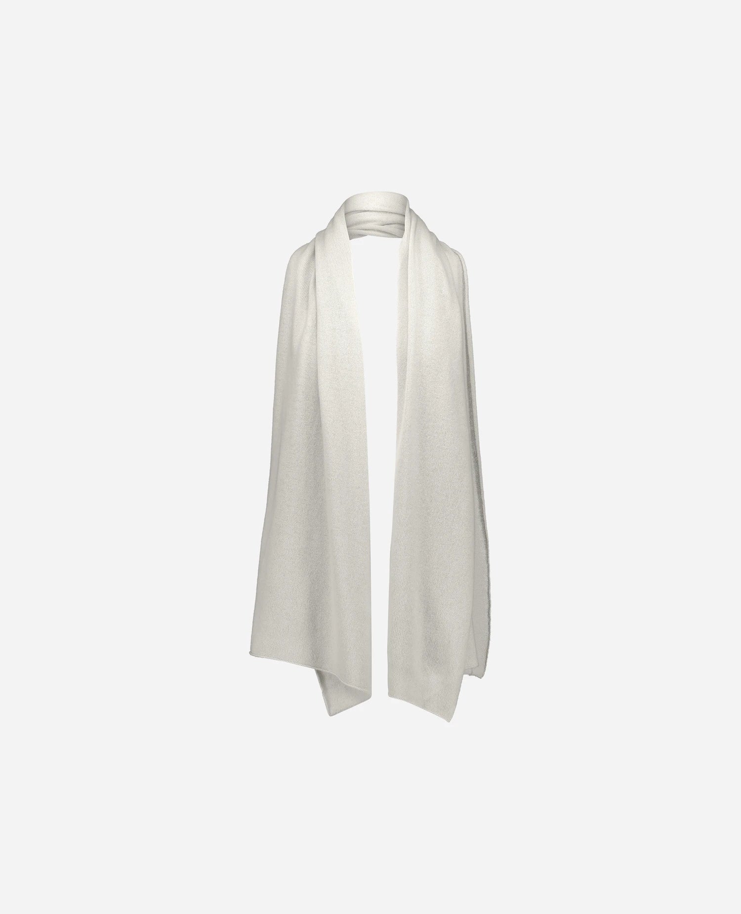 255-11241-40_4_4643198c-bb82-4d12-8450-23347c3544b4 - Allude - 0 100% Cashmere Active Damen Fall/Winter 2025/2026 Feinstrick Flachstrick NEW SAPG::255-11241 Schal Weiß