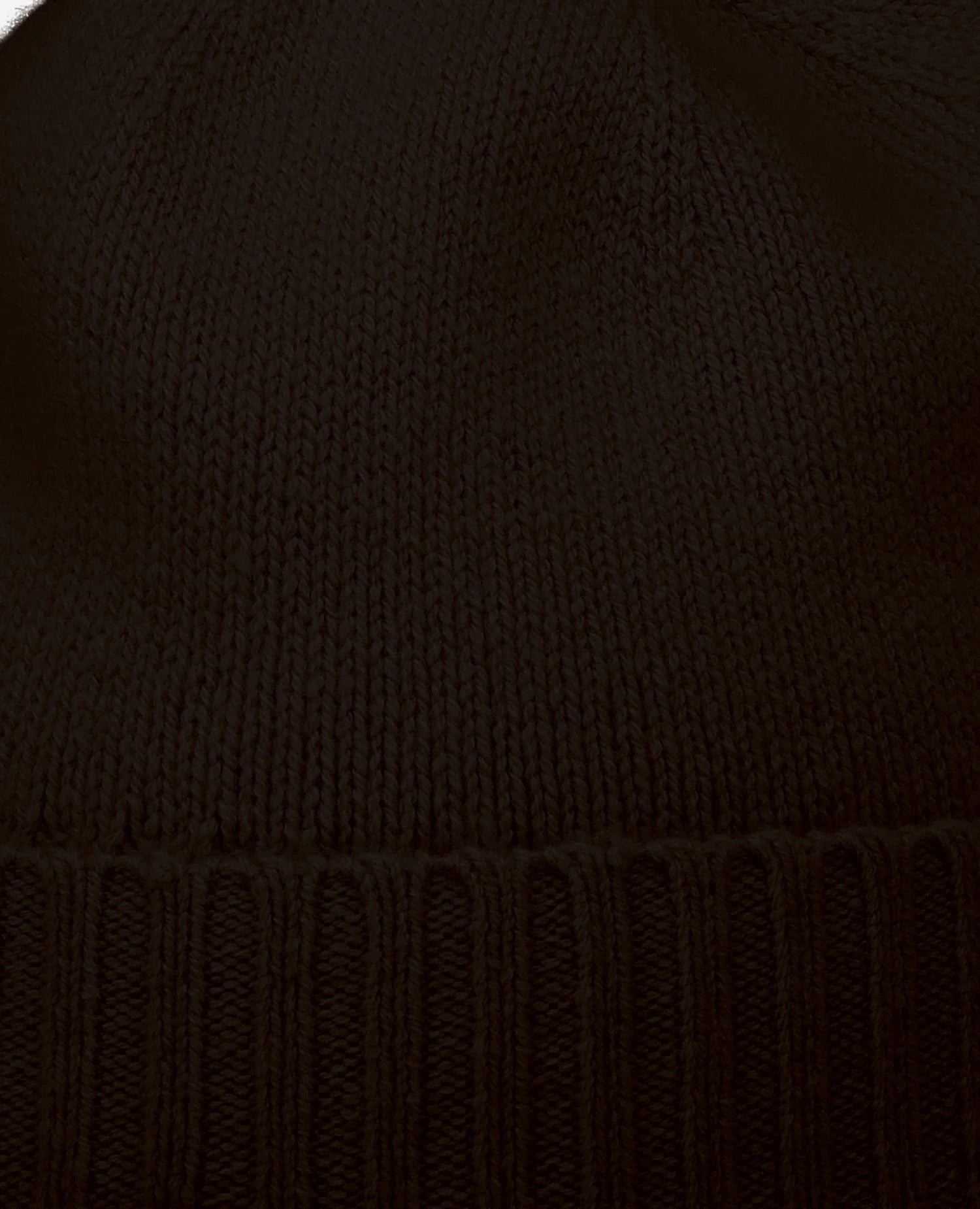 255-11245-49_41 - Allude - 0 100% Cashmere Active Braun Damen Fall/Winter 2025/2026 Flachstrick mittelschwerer Strick Mütze NEW SAPG::255-11245
