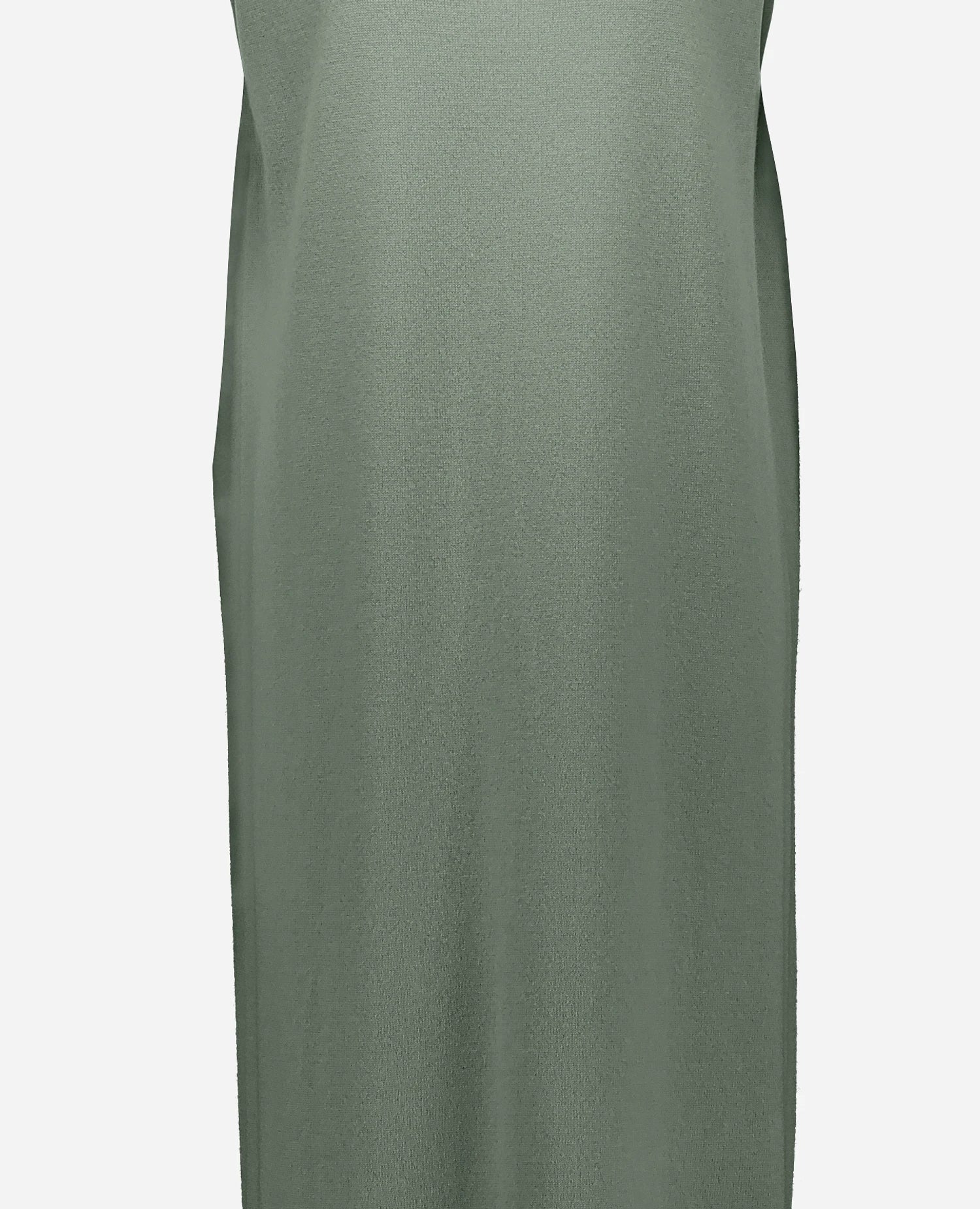 255-17052-31_41 - Allude - 30% Cashmere 70% Wolle Active Damen Fall/Winter 2025/2026 Feinstrick Flachstrick Grün Kleid Lockerer Schnitt NEW SAPG::255-17052 Stehkragen