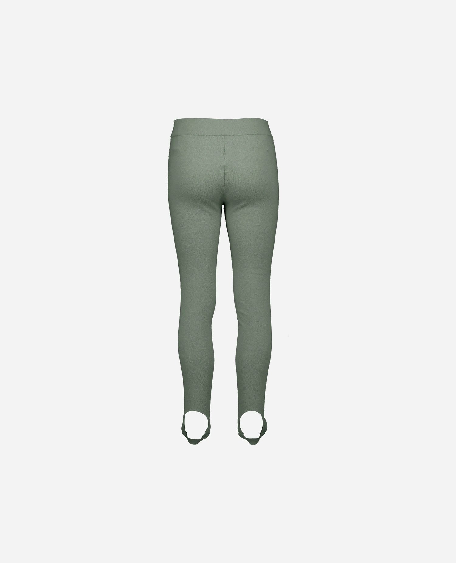 255-17053-31_4 - Allude - 0 30% Cashmere 70% Wolle Active Damen Enger Schnitt Fall/Winter 2025/2026 Feinstrick Flachstrick Grün Leggings NEW SAPG::255-17053