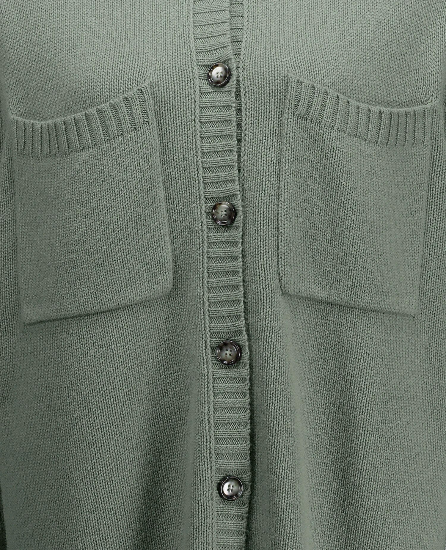 255-17101-31_41 - Allude - 0 30% Cashmere 70% Wolle Active Damen Fall/Winter 2025/2026 Flachstrick Grobstrick Grün Lockerer Schnitt NEW Pullover SAPG::255-17101