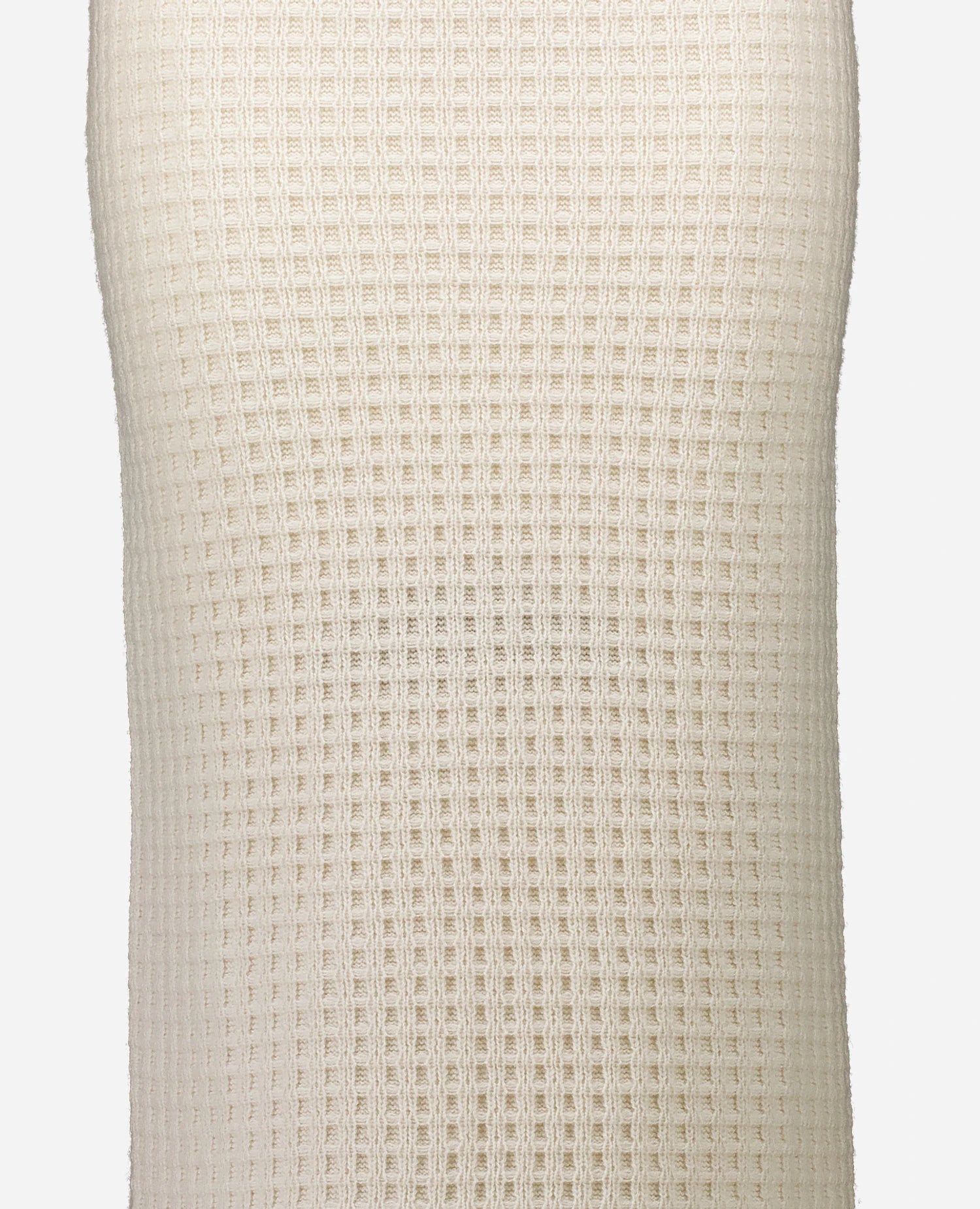 255-17111-41_41 - Allude - 0 30% Cashmere 70% Wolle Active Creme Damen Enger Schnitt Fall/Winter 2025/2026 mittelschwerer Strick NEW Rock SAPG::255-17111 Waffelmuster