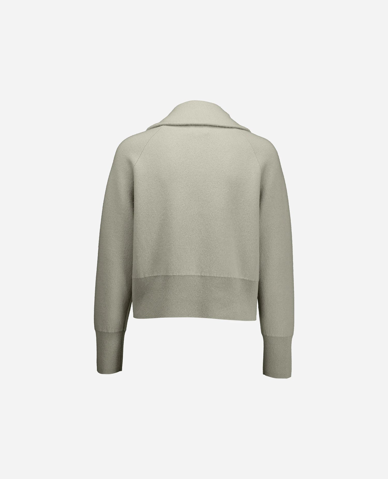255-17616-82_4 - Allude - 0 30% Cashmere 70% Wolle Active Damen Fall/Winter 2025/2026 Grau Kastiger Schnitt mittelschwerer Strick NEW Pullover SAPG::255-17616 Uni Jacquardmuster