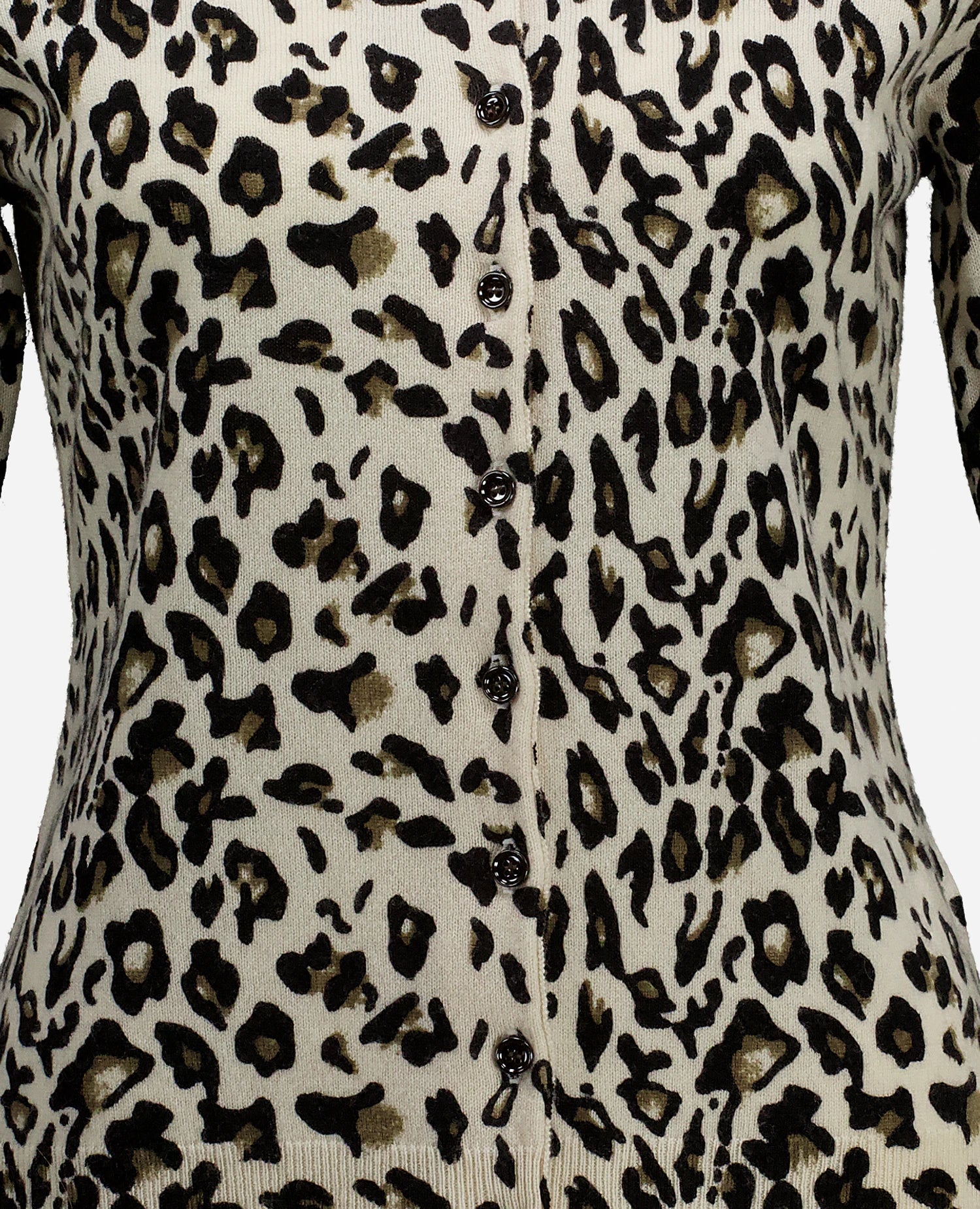 255-17640-original-4 - Allude - 30% Cashmere 70% Wolle Active Damen Enger Schnitt Fall/Winter 2025/2026 Feinstrick Flachstrick NEW Rundhals SAPG::255-17640 Sonstige Strickjacke