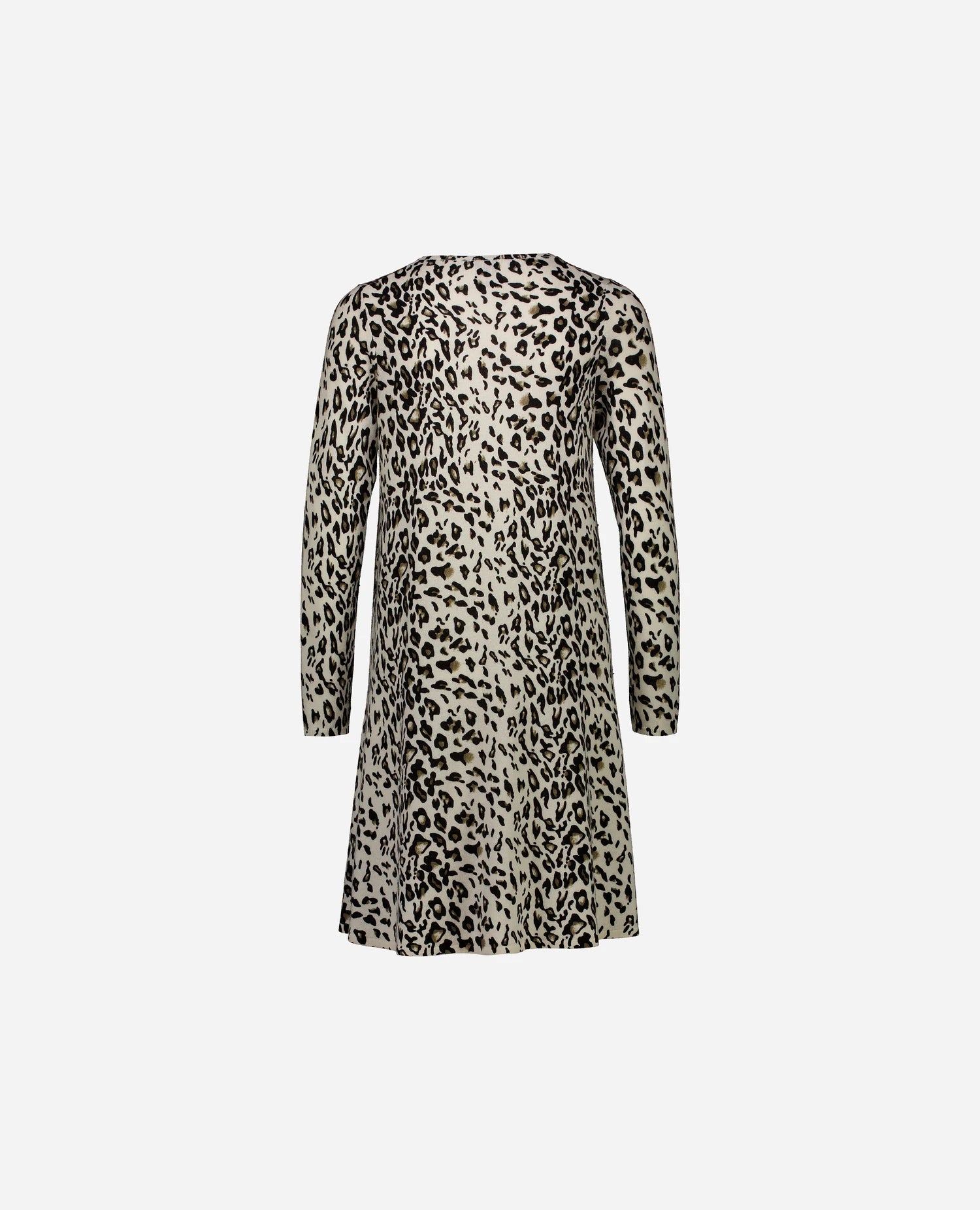 255-17643-original-2 - Allude - 30% Cashmere 70% Wolle A-Form Active Damen Fall/Winter 2025/2026 Feinstrick Flachstrick Kleid NEW Rundhals SAPG::255-17643 Sonstige