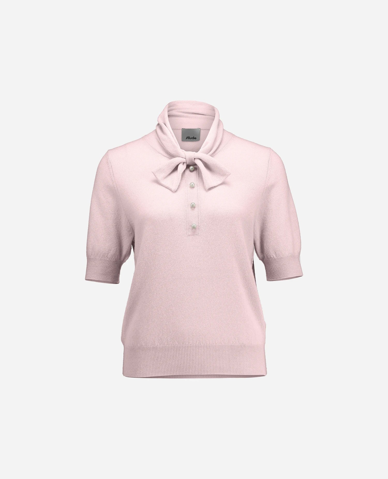 255-17741-60_3 - Allude - 0 30% Cashmere 70% Wolle Active Damen Fall/Winter 2025/2026 Feinstrick Flachstrick Gerade Passform NEW Pullover Rose SAPG::255-17741
