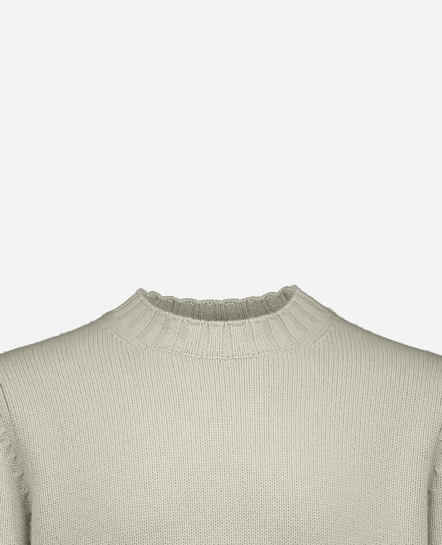255-30001-82_40 - Allude - 100% Cashmere Active Fall/Winter 2025/2026 Flachstrick Gerade Passform Grau Grobstrick Herren NEW Pullover Rundhals SAPG::255-30001