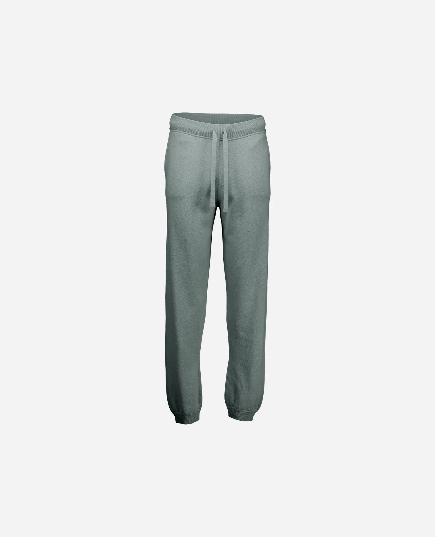 255-37011-31_3 - Allude - 0 30% Cashmere 70% Wolle Active Fall/Winter 2025/2026 Feinstrick Flachstrick Gerade Passform Grün Herren Hose NEW SAPG::255-37011