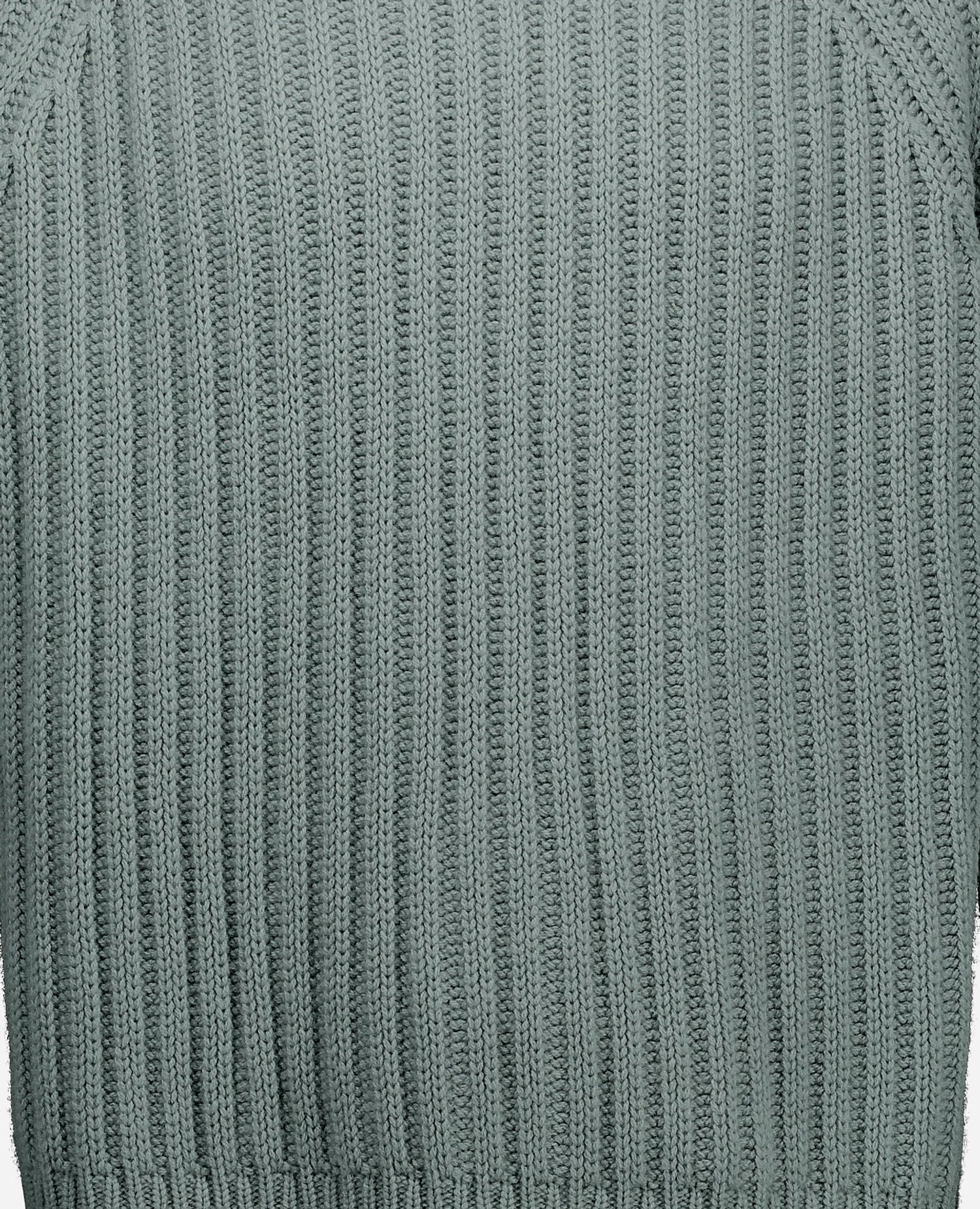 255-37031-31_41 - Allude - 30% Cashmere 70% Wolle Active Fall/Winter 2025/2026 Gerade Passform Grobstrick Grün Herren NEW Pullover Rippenmuster SAPG::255-37031 Stehkragen