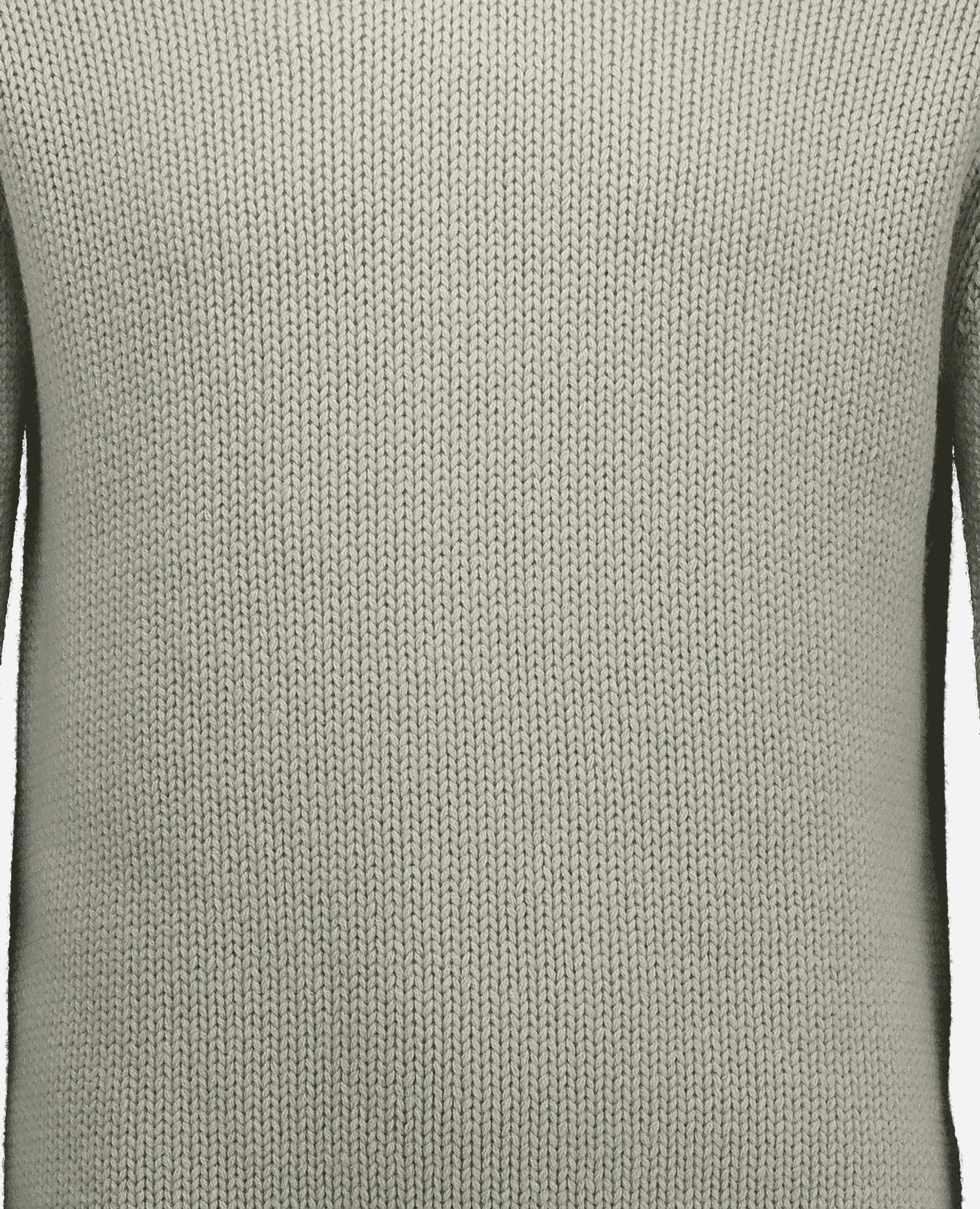 255-37601-82_41 - Allude - 30% Cashmere 70% Wolle Active Fall/Winter 2025/2026 Flachstrick Gerade Passform Grau Grobstrick Herren NEW normaler Kragen Pullover SAPG::255-37601