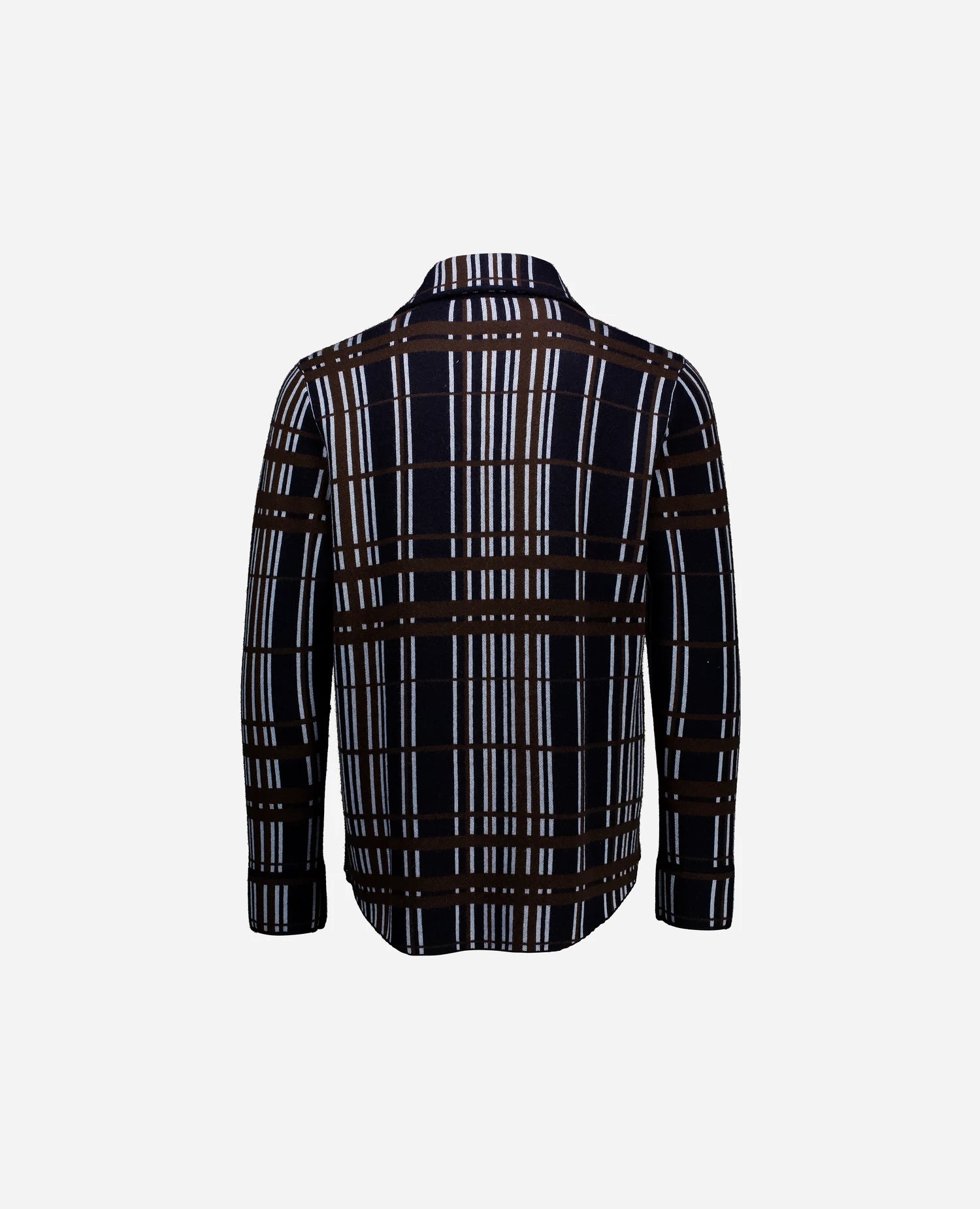 255-37620-comb1-2 - Allude - 0 30% Cashmere 70% Wolle Active Fall/Winter 2025/2026 Herren Jacquardmuster lockerer Schnitt mittelschwerer Strick NEW Pullover SAPG::255-37620 Sonstige