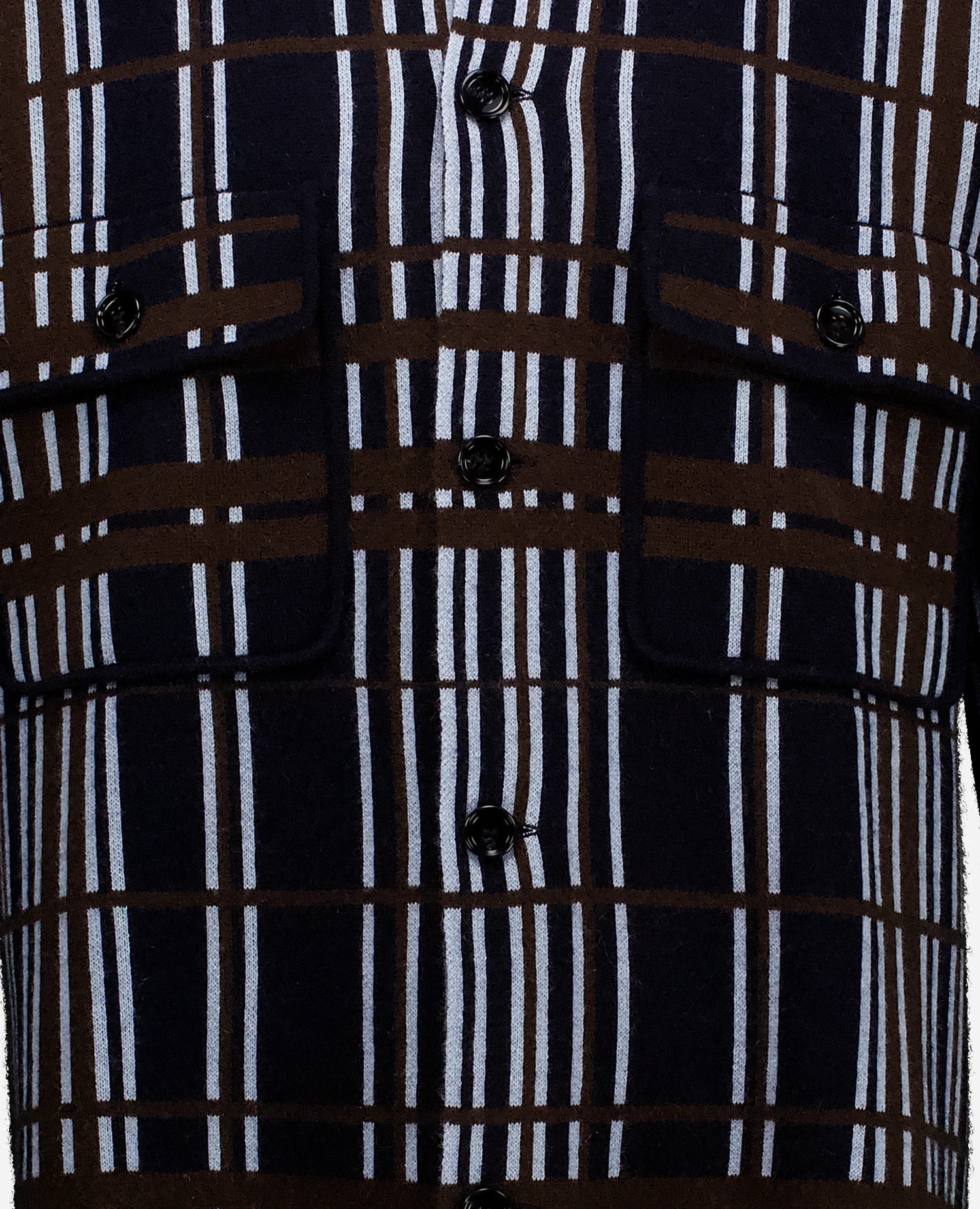 255-37620-comb1-4 - Allude - 0 30% Cashmere 70% Wolle Active Fall/Winter 2025/2026 Herren Jacquardmuster lockerer Schnitt mittelschwerer Strick NEW Pullover SAPG::255-37620 Sonstige