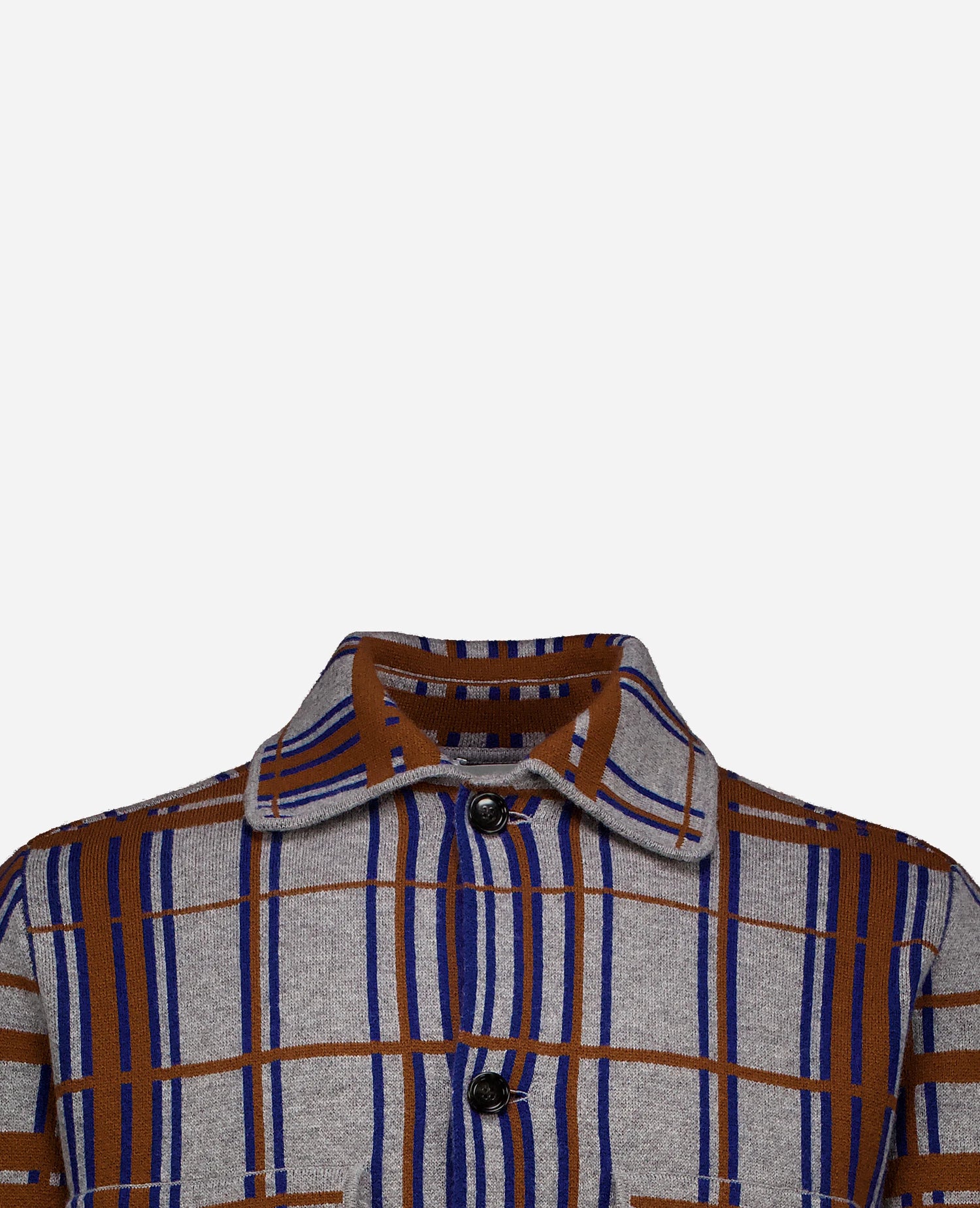 255-37620-comb2-3 - Allude - 0 30% Cashmere 70% Wolle Active Fall/Winter 2025/2026 Herren Jacquardmuster lockerer Schnitt mittelschwerer Strick NEW Pullover SAPG::255-37620 Sonstige