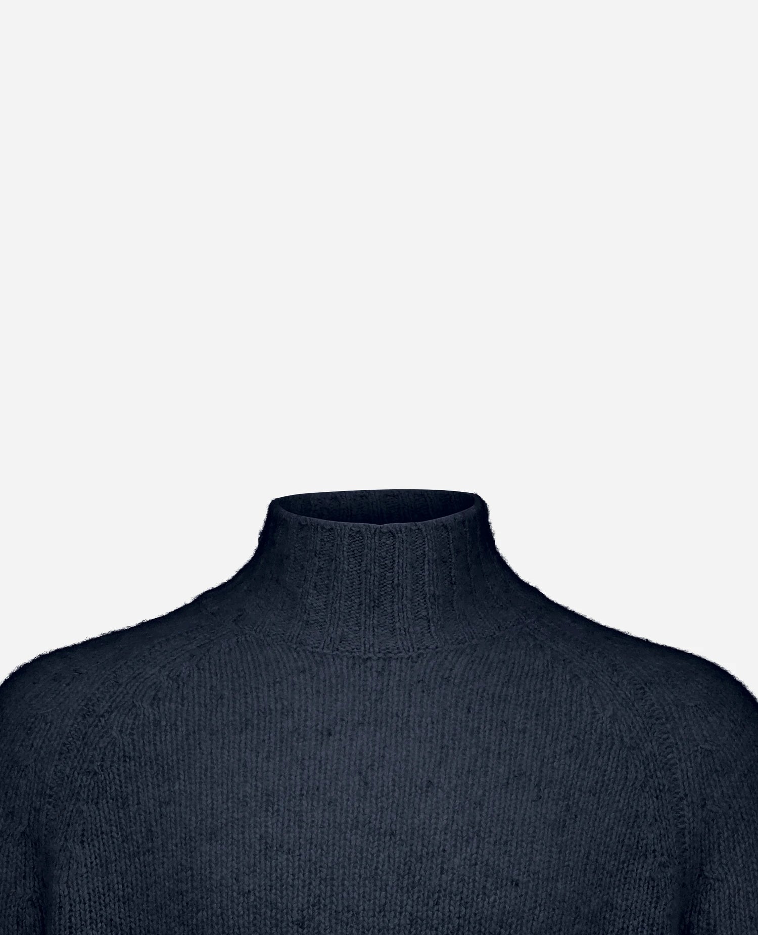 255-69001-13_40 - Allude - 100% Cashmere Active Blau Fall/Winter 2025/2026 Flachstrick Gerade Passform Grobstrick Herren NEW Pullover SAPG::255-69001 Stehkragen