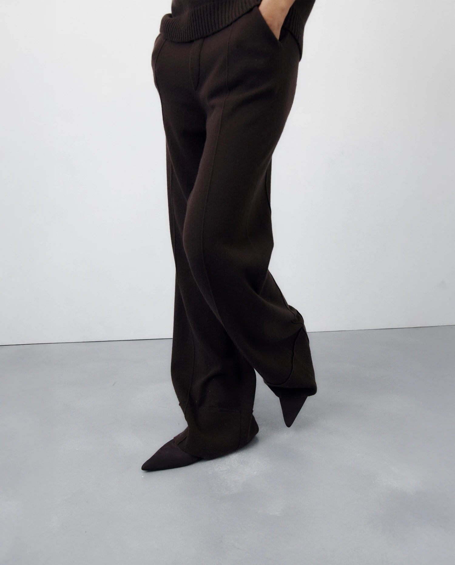 256-20673-49_2 - Allude - 30% Cashmere 70% Wolle Active Braun Damen Holiday 2026 Hose NEW SAPG::256-20673 Wolle