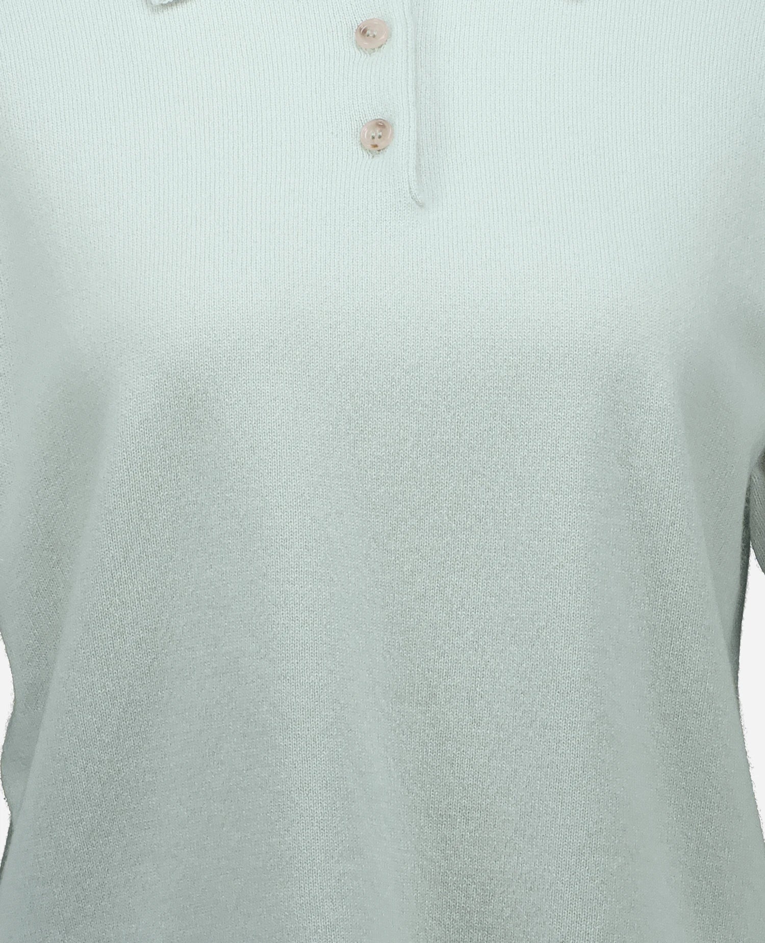 262-11118-30_4 - Allude - 1/4 Arm 100% Cashmere Cashmere Damen Grün Polo Pullover SAPG::262-11118 Spring/Summer 2026 Unterteile