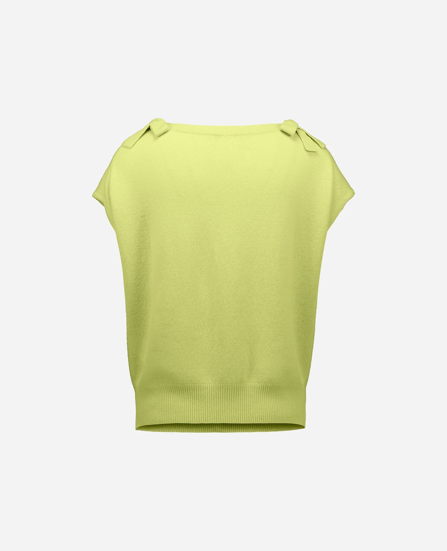 262-11142-20_2 - Allude - 1/8 Arm 100% Cashmere Active Cashmere Damen Gelb NEW Pullover SAPG::262-11142 Spring/Summer 2026 U-Boot