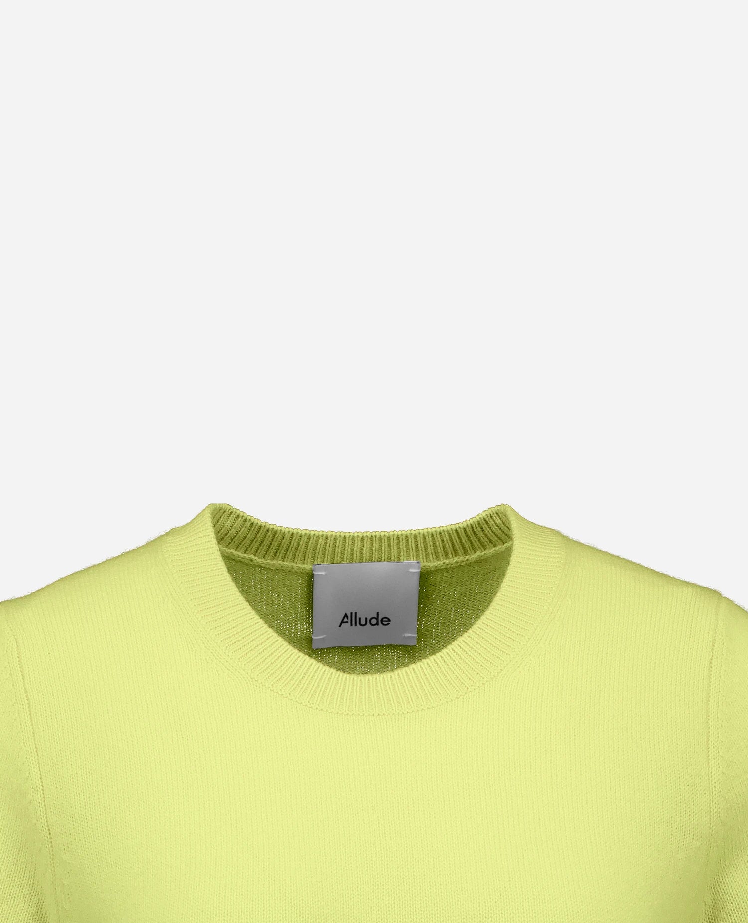 262-11171-20_3 - Allude - 1/4 Arm 100% Cashmere Active Cashmere Damen Gelb NEW Pullover Rundhals SAPG::262-11171 Spring/Summer 2026