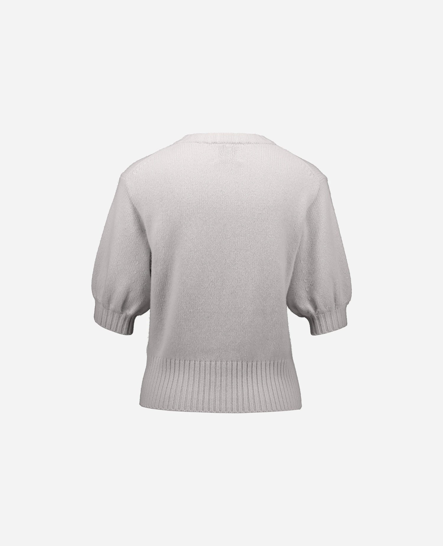 262-11181-80_2 - Allude - 100% Cashmere Active Cashmere Damen Grau Halbarm NEW Rundhals SAPG::262-11181 Spring/Summer 2026 Strickjacke