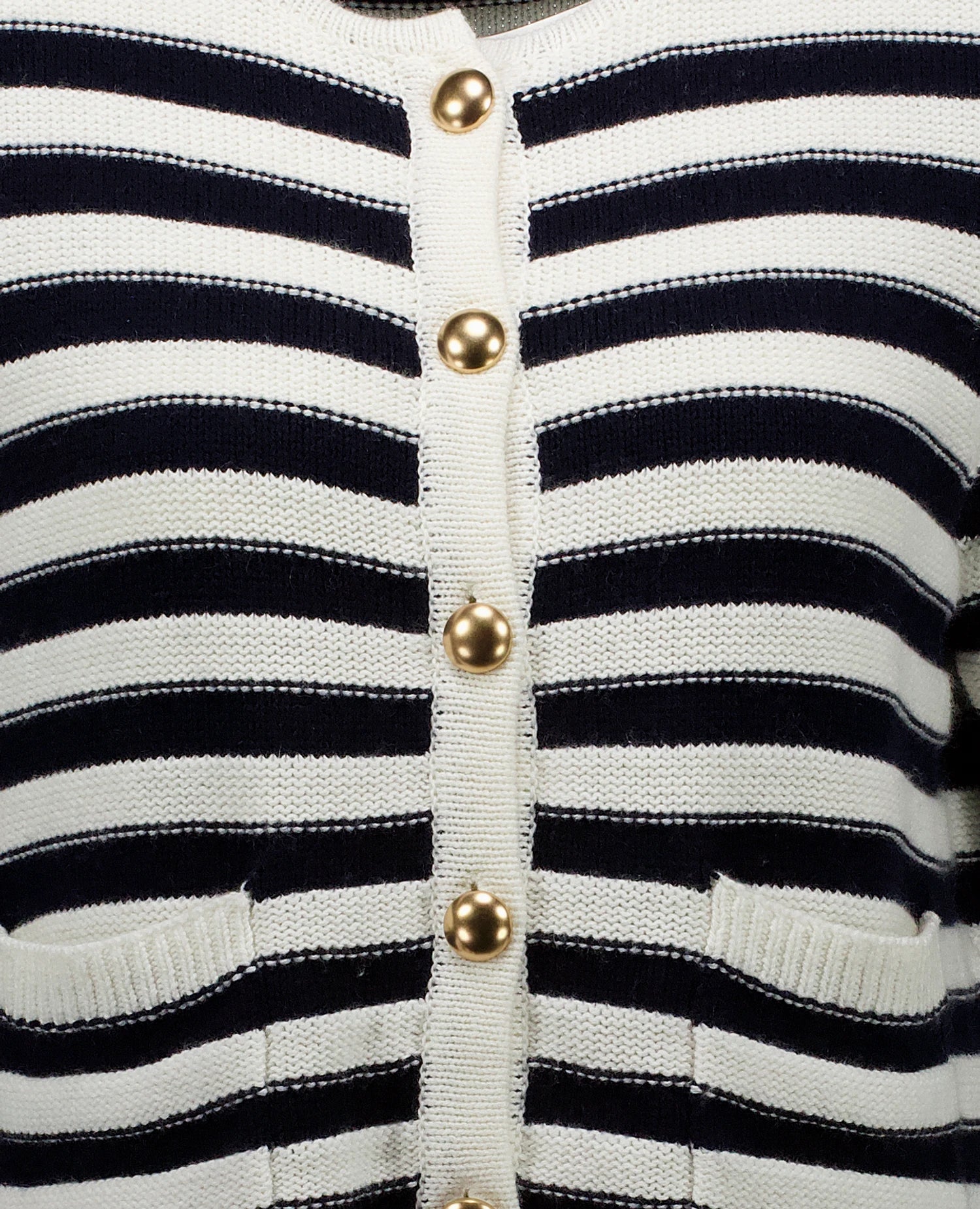 262-15041-4014_4 - Allude - 30% Cashmere 70% Baumwolle Baumwolle Damen Halbarm Rundhals SAPG::262-15041 Spring/Summer 2026 Strickjacke Weiß