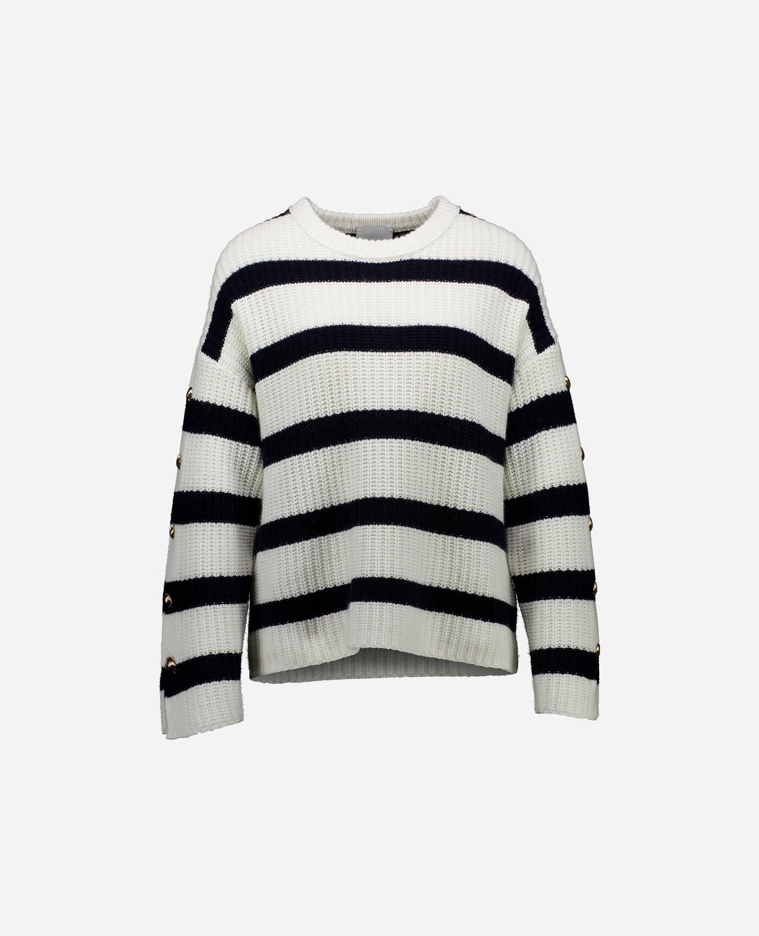 262-15043-4014_1 - Allude - 30% Cashmere 70% Baumwolle Baumwolle Damen Langarm Pullover Rundhals SAPG::262-15043 Spring/Summer 2026 Weiß