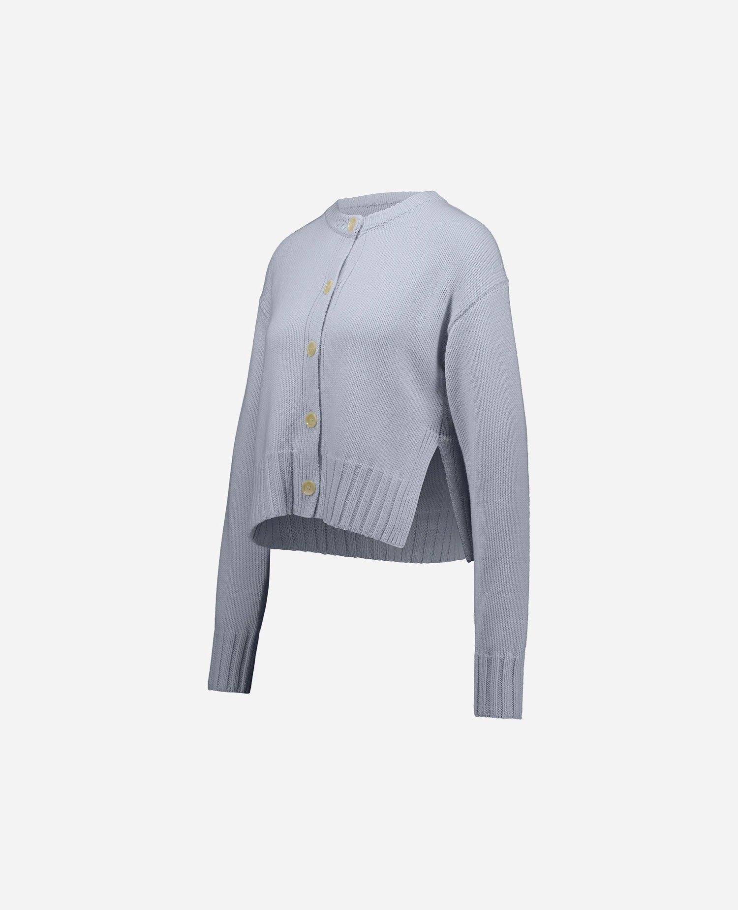 262-17000-10_3 - Allude - 30% Cashmere 70% Wolle Blau Damen Langarm Rundhals SAPG::262-17000 Spring/Summer 2026 Strickjacke Wolle