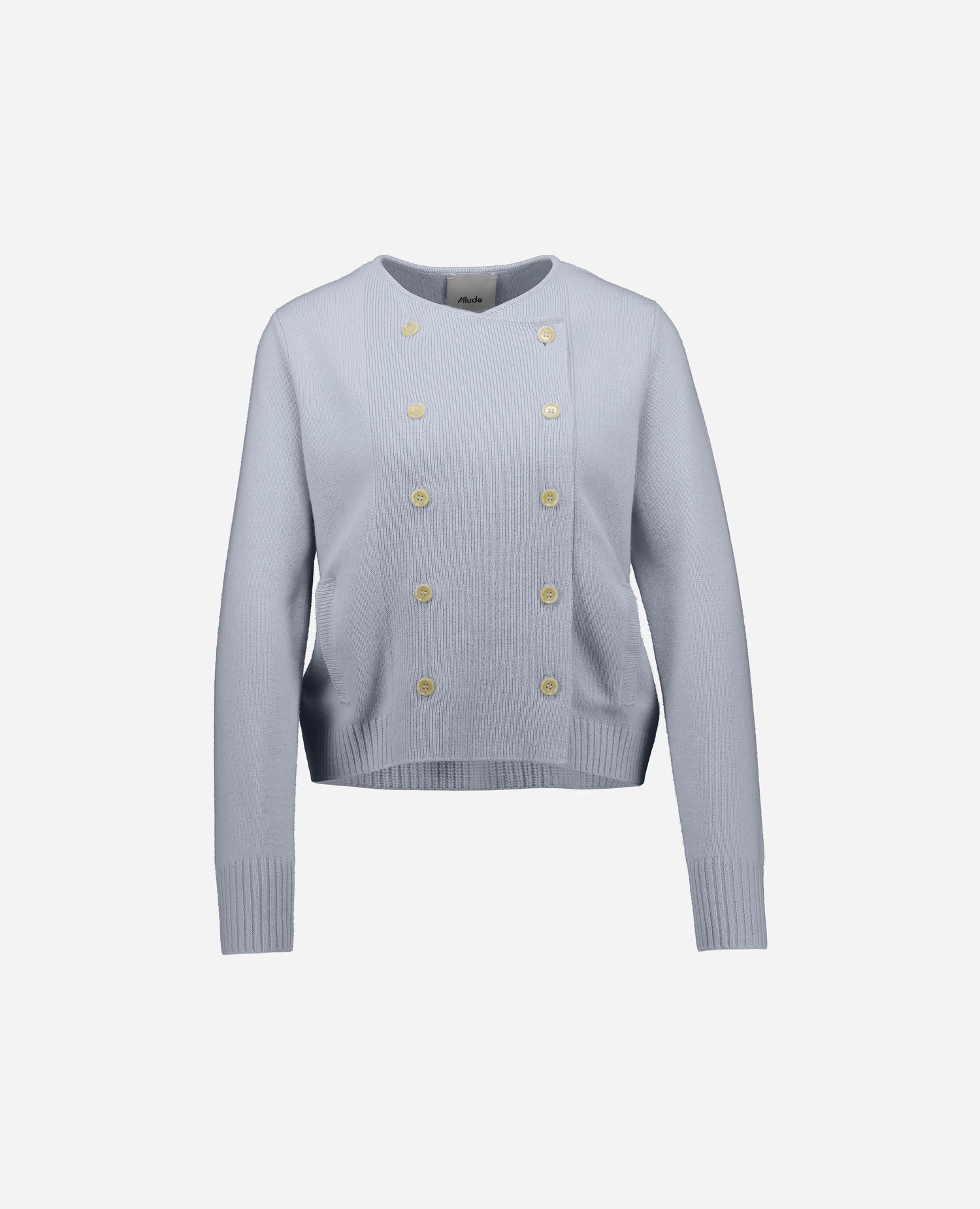 262-17001-10_1 - Allude - 30% Cashmere 70% Wolle Active Blau Damen Jacket Langarm SAPG::262-17001 Spring/Summer 2026 Wolle