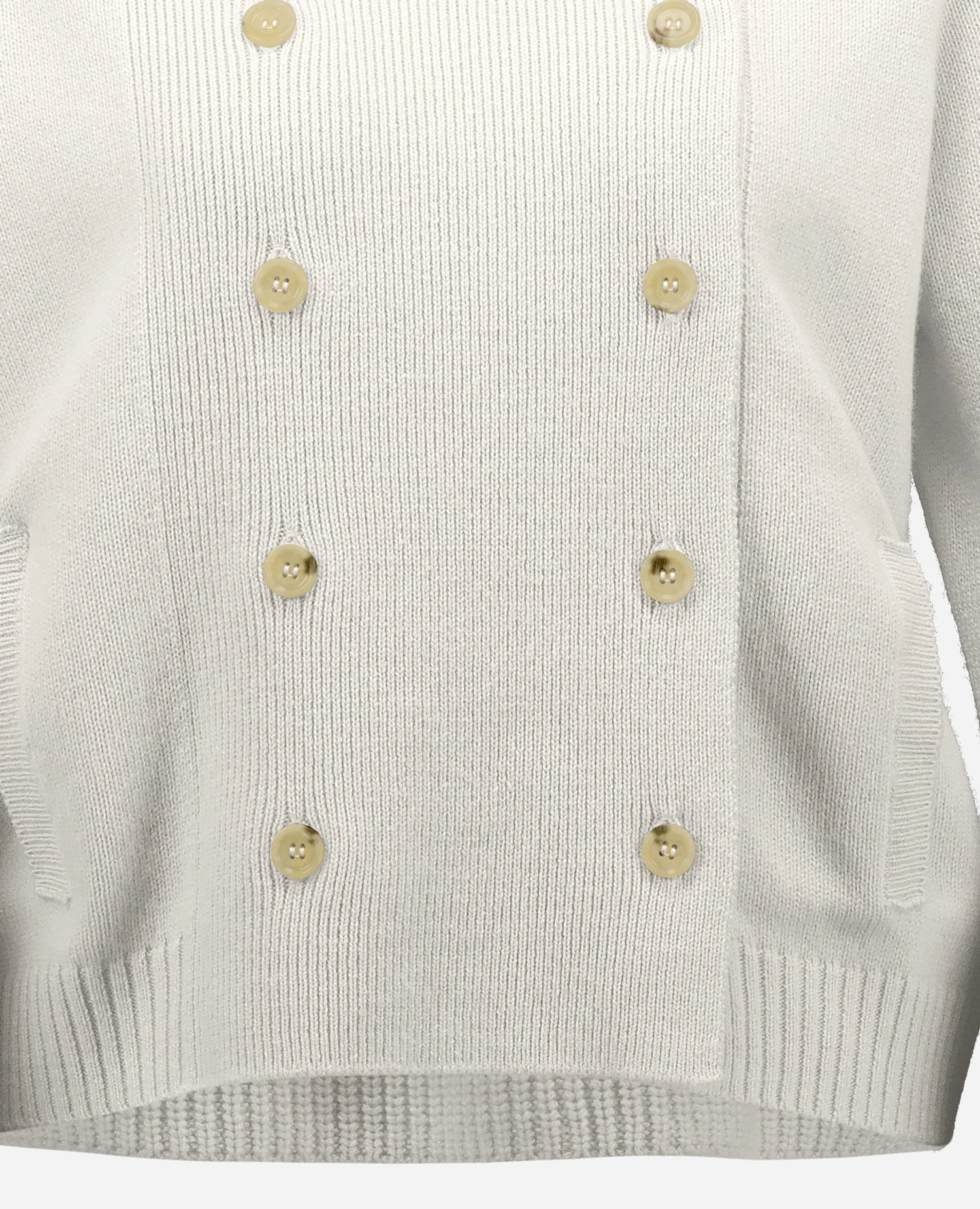 262-17001-40_4 - Allude - 30% Cashmere 70% Wolle Damen Jacket Langarm SAPG::262-17001 Spring/Summer 2026 Weiß Wolle